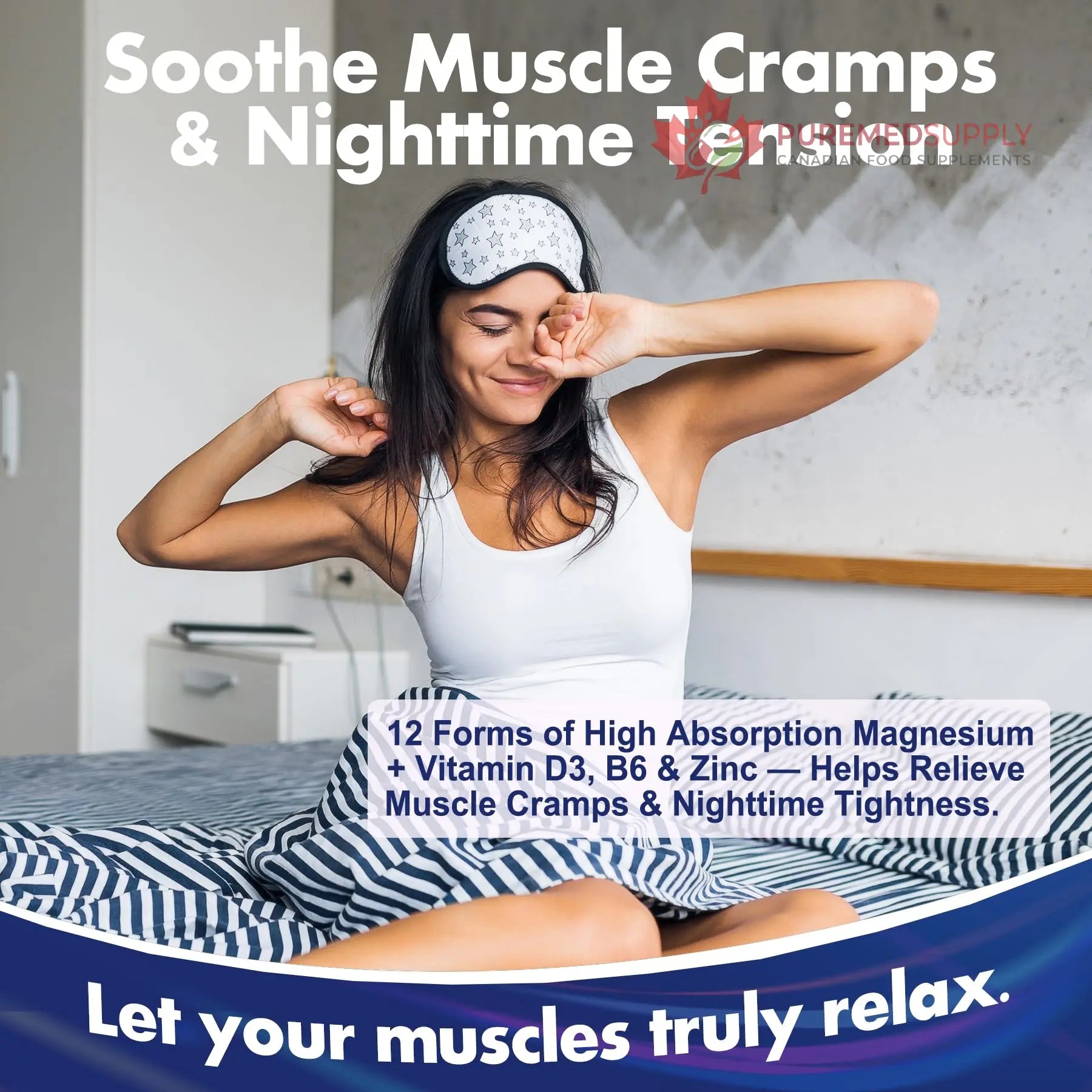 Full Spectrum Magnesium Glycinate Complex 21 in 1 Gummies for Deep Calm Sleep, 12 Forms Magnesium Citrate Malate Taurate Orotate for Women Men + Probiotics w/Ashwagandha, L-Theanine, GABA, 120Cts Nextdia buy supplements canada
