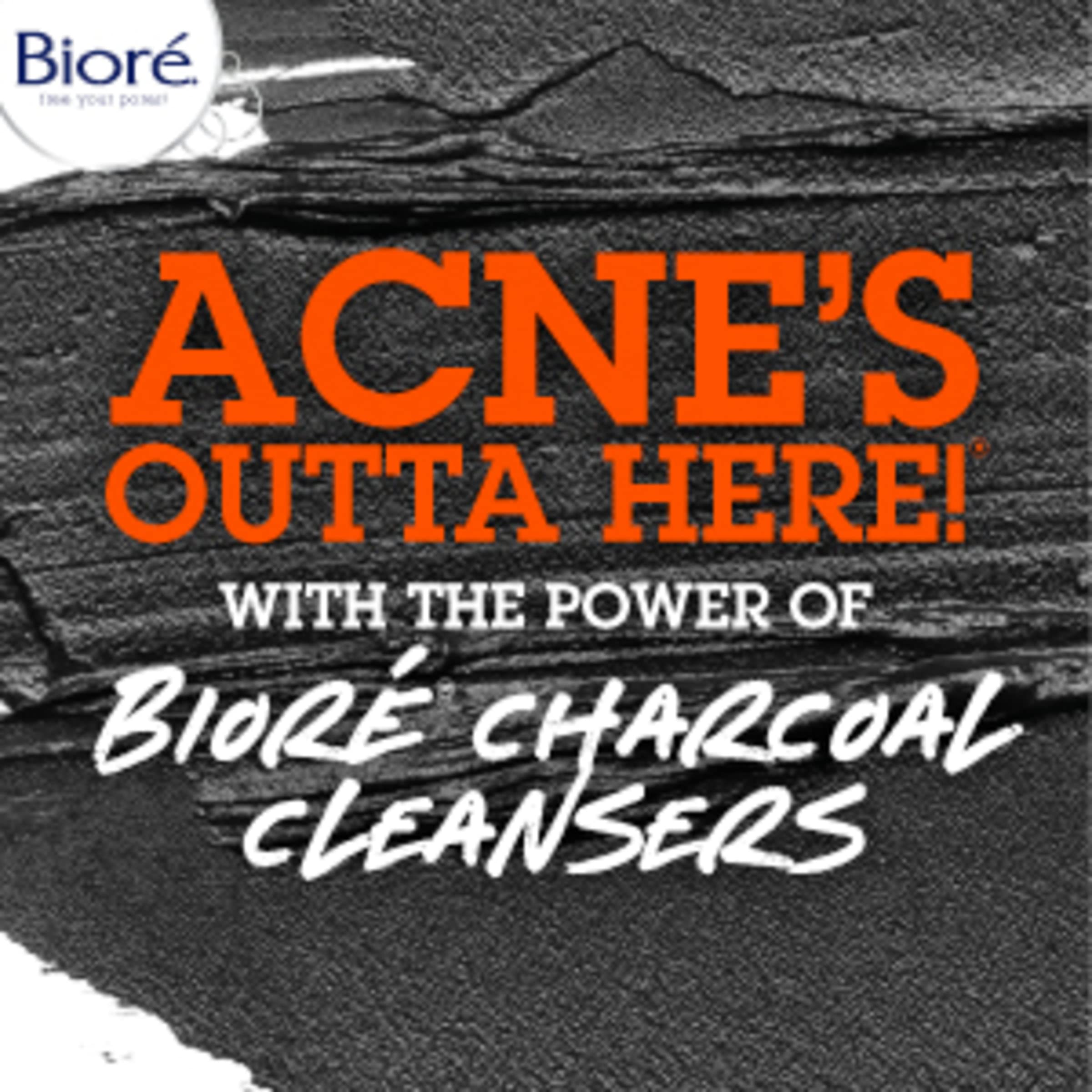 Bioré Charcoal Acne Face Scrub, with 1% Salicylic Acid and Natural Charcoal, Helps Prevent Biore buy supplements canada
