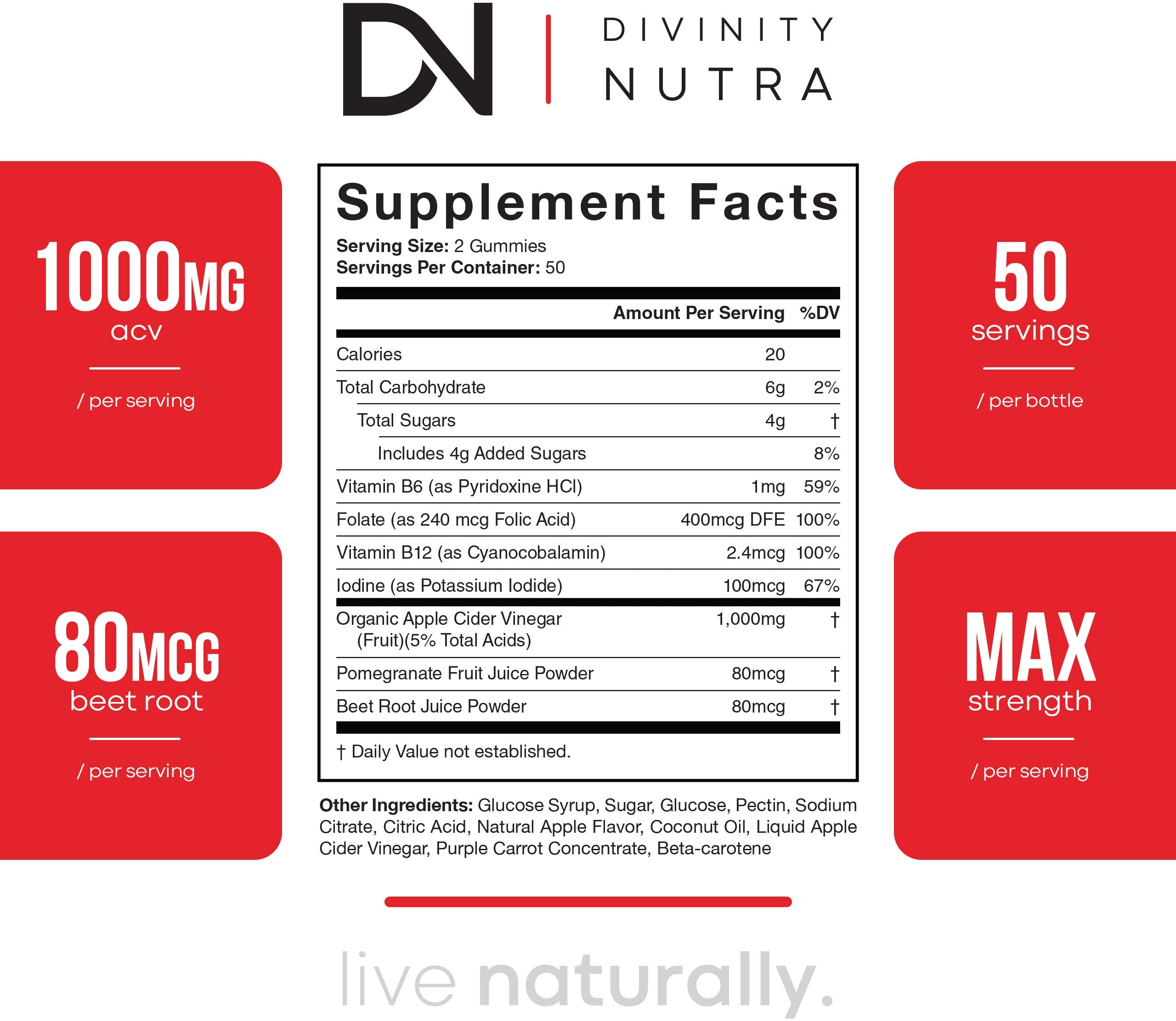 Apple Cider Vinegar Gummies for Weight Loss - Nutritional Supplement for Detox, Cleanse Divinity Nutra buy supplements canada