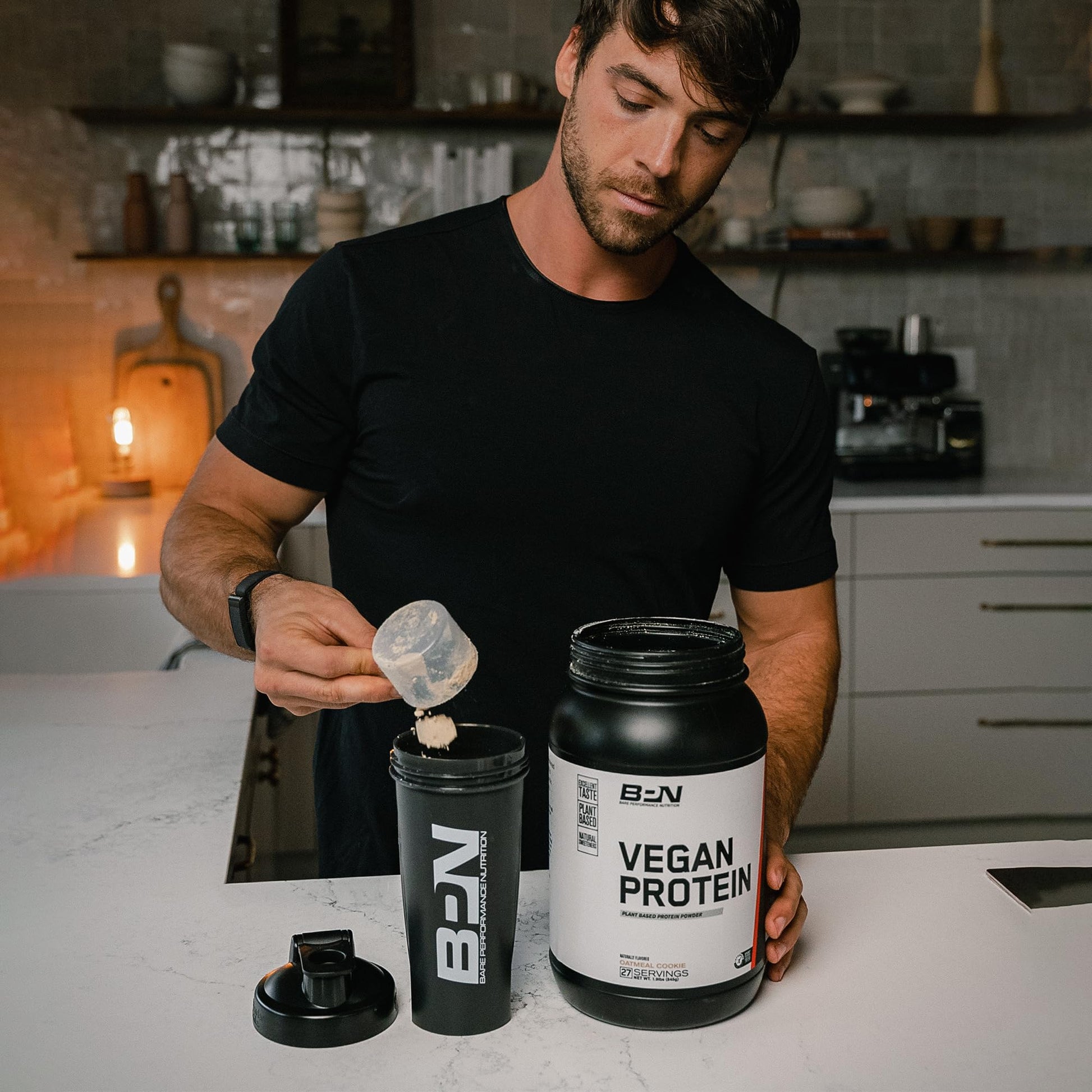 BARE PERFORMANCE NUTRITION, BPN Vegan Protein, Plant Based Protein, Vanilla BARE PERFORMANCE NUTRITION buy supplements canada