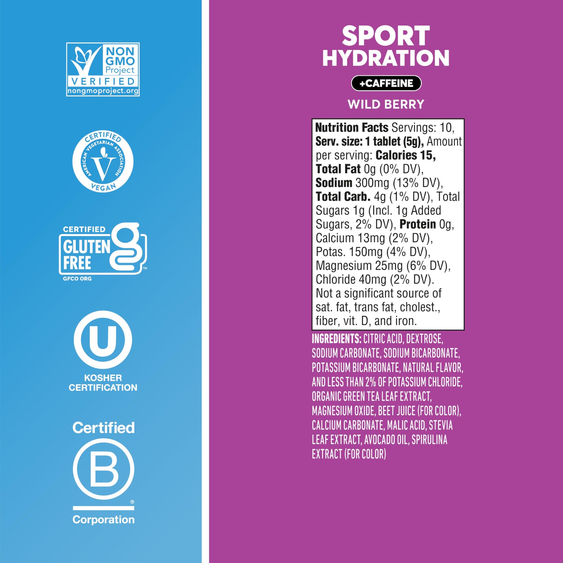 Nuun, Electrolyte Drink Tabs Energy Wild Berry, 8 Count, 1.9 Ounce Nuun buy supplements canada