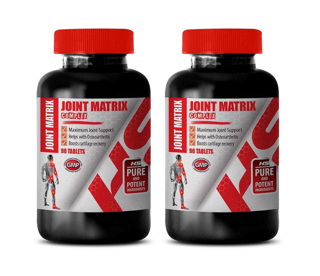 Performance Mobility - JOINT MATRIX COMPLEX - Wellness Essentials, Vitality Blend, Herbal Wellness, Strength & Support, Comprehensive Formula, Full-Range Motion 2 Bottles 180 Capsules Healthy Supplements LLC buy supplements canada