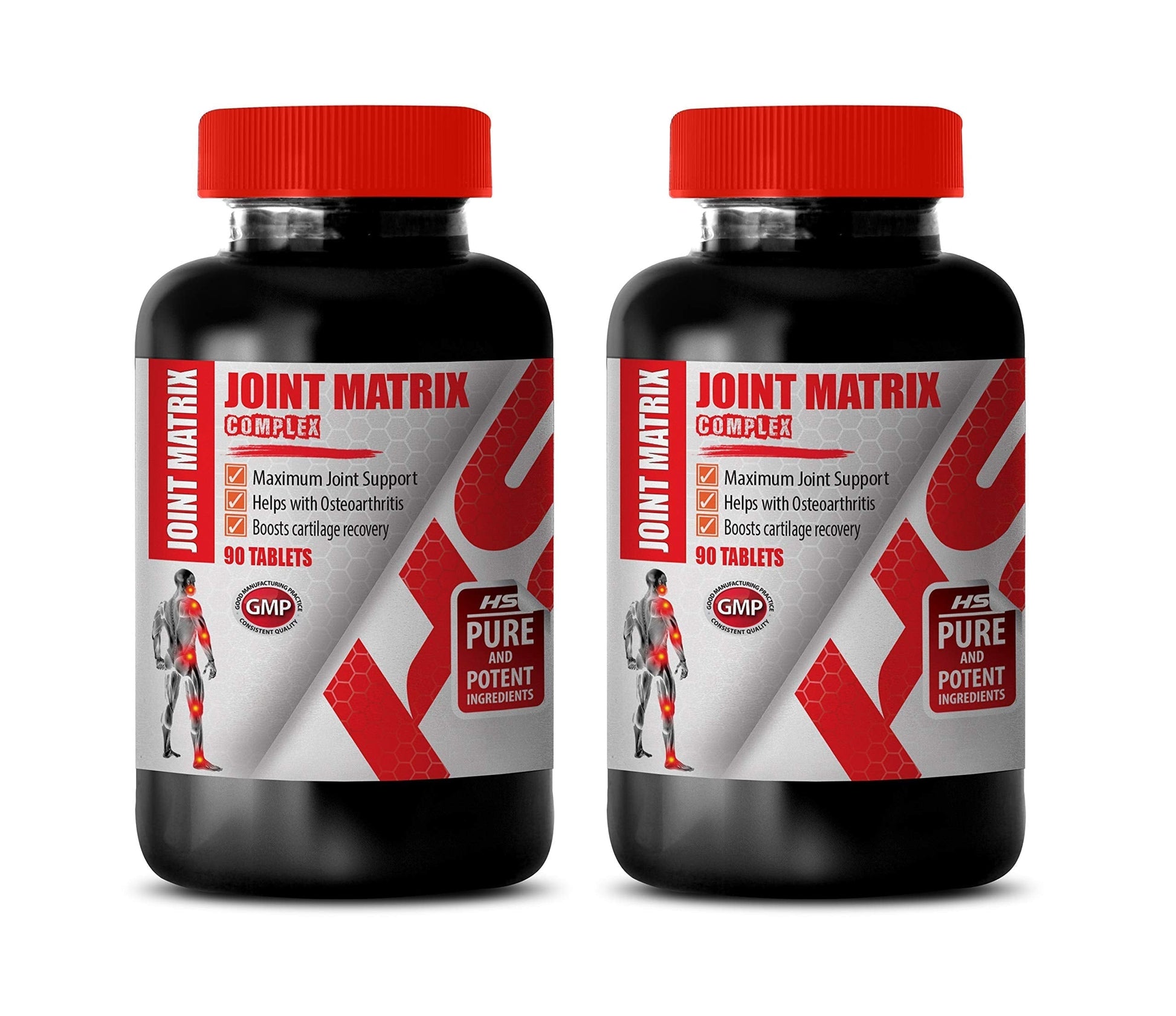 Performance Mobility - JOINT MATRIX COMPLEX - Wellness Essentials, Vitality Blend, Herbal Wellness, Strength & Support, Comprehensive Formula, Full-Range Motion 2 Bottles 180 Capsules Healthy Supplements LLC buy supplements canada