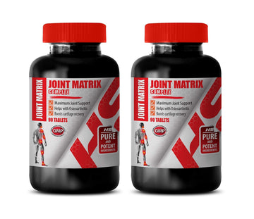 Performance Mobility - JOINT MATRIX COMPLEX - Wellness Essentials, Vitality Blend, Herbal Wellness, Strength & Support, Comprehensive Formula, Full-Range Motion 2 Bottles 180 Capsules Healthy Supplements LLC buy supplements canada