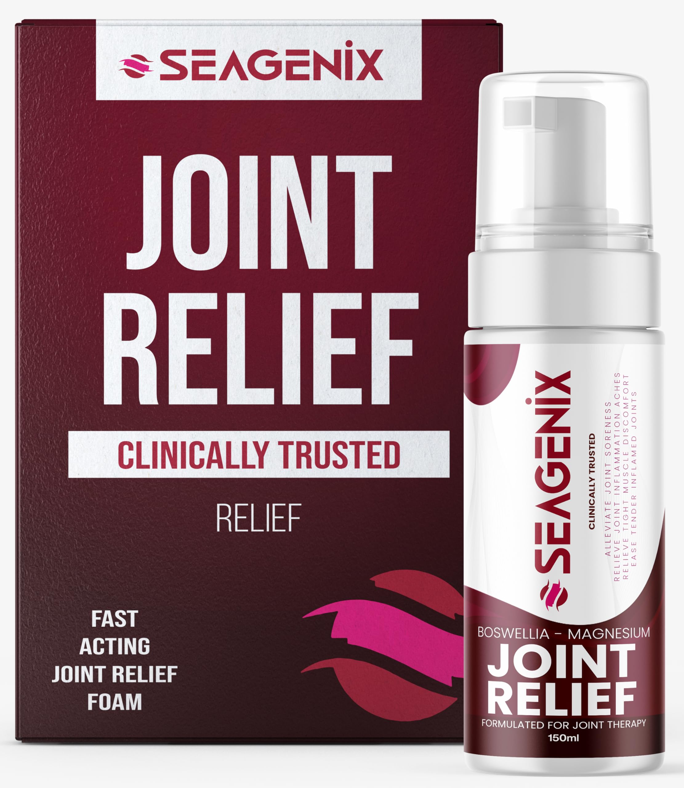 Seagenix Extra Strength Joint Relief Foam – Next Generation Fast-Acting Magnesium Formula for Joint Stiffness & Mobility Support – Engineered to Outperform Legacy Foams Seagenix buy supplements canada