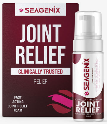 Seagenix Extra Strength Joint Relief Foam – Next Generation Fast-Acting Magnesium Formula for Joint Stiffness & Mobility Support – Engineered to Outperform Legacy Foams Seagenix buy supplements canada