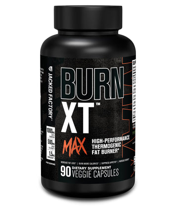 Jacked Factory Burn-XT Max - High-Performance Thermogenic Fat Burner & Appetite Suppressant for Weight Loss w/PurCaf Organic Caffeine, MitoBurn, Green Tea Jacked Factory buy supplements canada