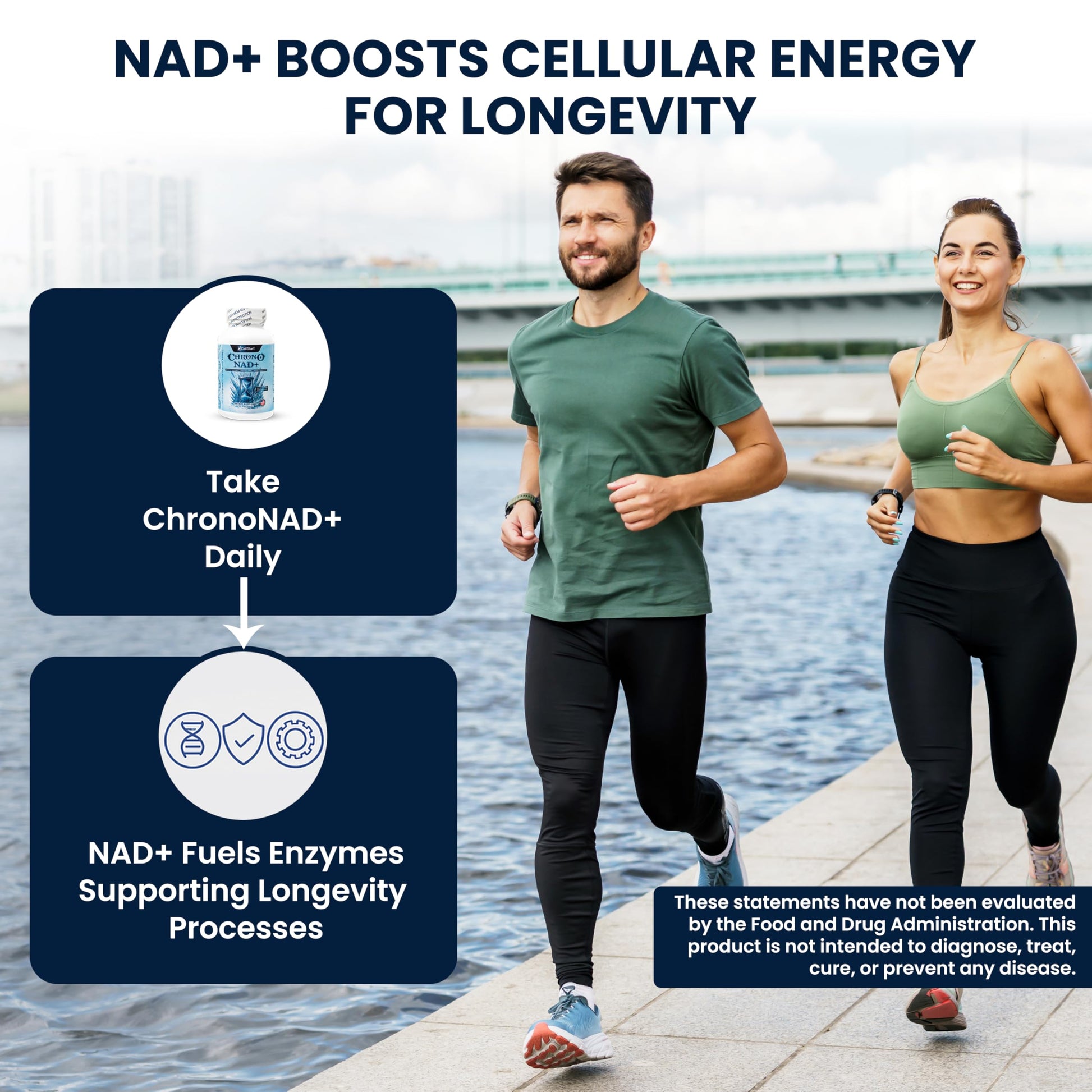 CellStart NAD+ Resveratrol Supplement 60 Capsules of 500mg | Anti Aging & Cellular Support Supplements for Women & Men - NAD Supplement Made in USA, (1-Month Supply) CellStart buy supplements canada