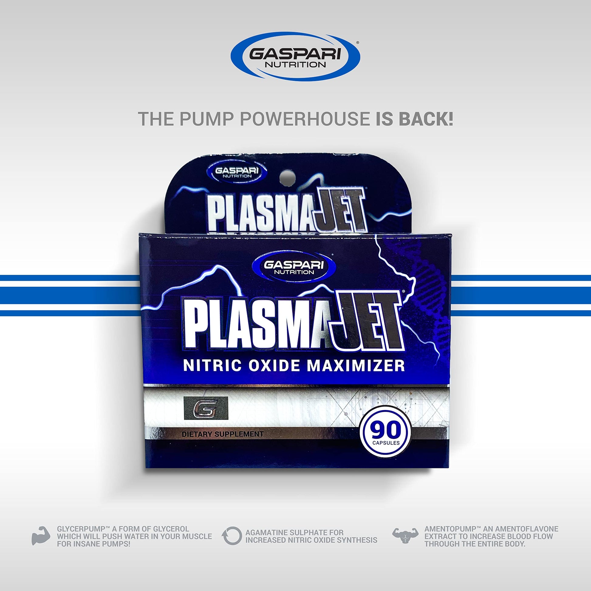 Gaspari Nutrition PlasmaJet, Legendary N.O. Nitric Oxide Maximizer, Increased Lean Mass Gaspari Nutrition buy supplements canada