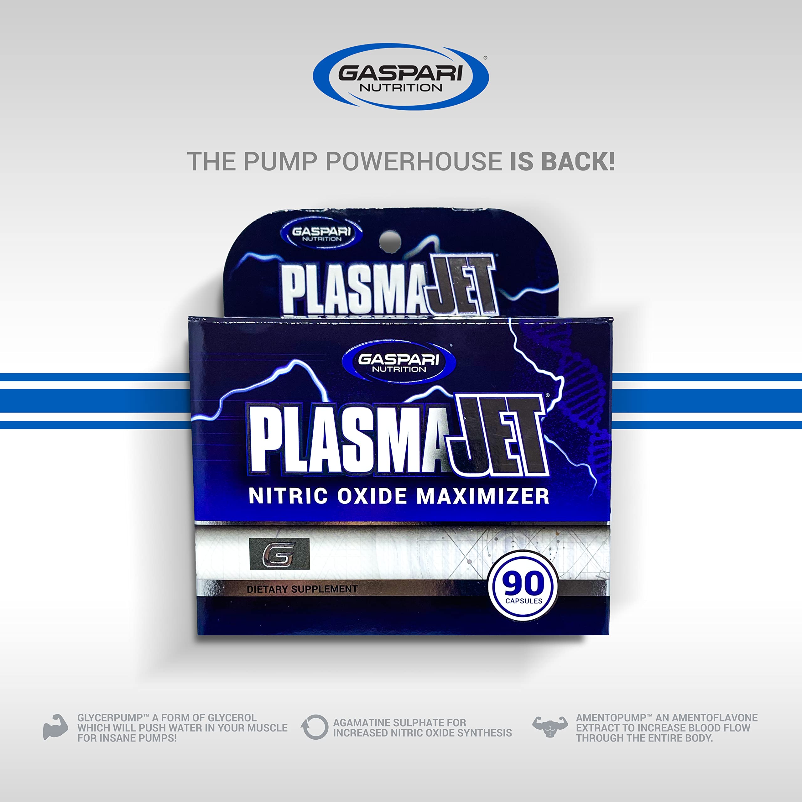 Gaspari Nutrition PlasmaJet, Legendary N.O. Nitric Oxide Maximizer, Increased Lean Mass Gaspari Nutrition buy supplements canada
