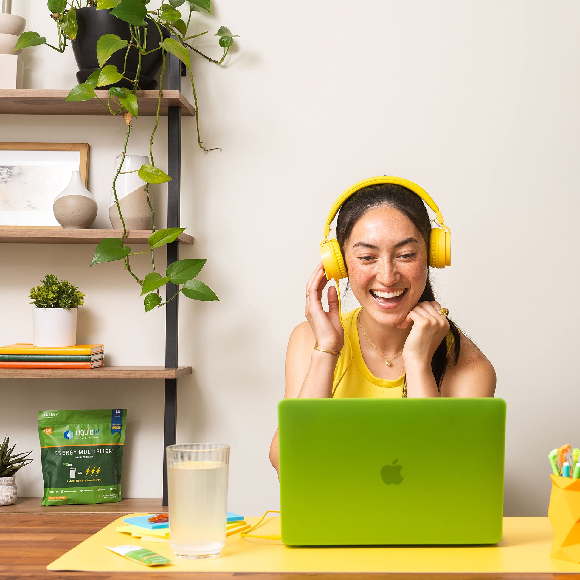 Liquid I.V. Hydration + Energy Multiplier - Yuzu Pineapple - Hydration Powder Packets Liquid I.V. buy supplements canada