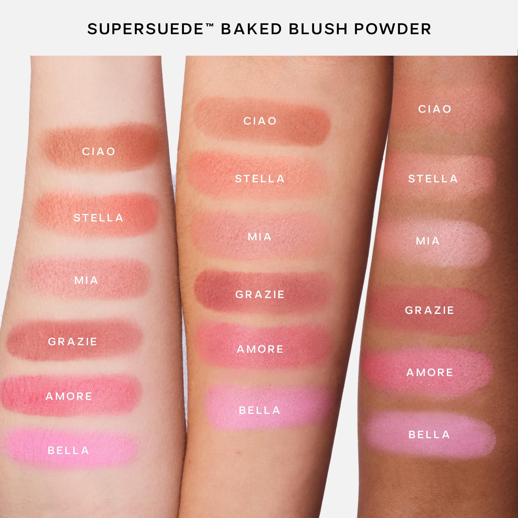 Saie Cheek Flush Duo - Dew Liquid Blush (.40 oz, Spicy), SuperSuede Baked Powder Blush (.01 oz, Ciao) - Layerable, Skin-Nourishing Blushes for a Seamless Radiant Finish Saie buy supplements canada