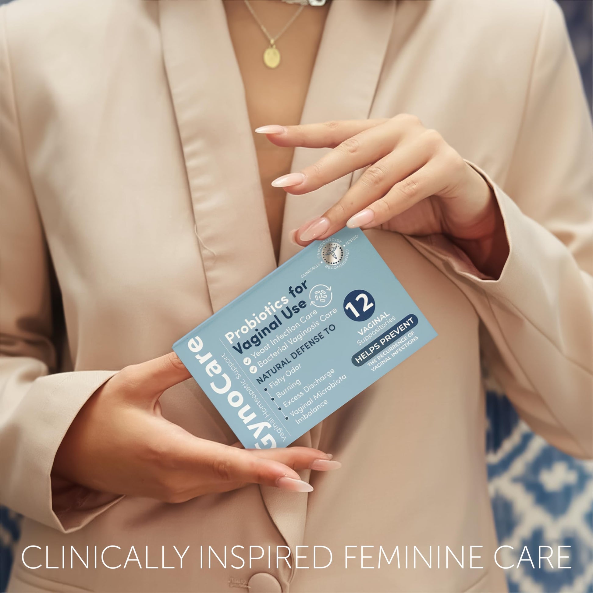 Vaginal Probiotics for Women | Boric Acid For Women | pH Balance for Women | Yeast Infection Care | Natural Defense Against Fishy Odor, Burning and Excess Discharge | 12 Vaginal Suppositories Terramed Just Think Comfort buy supplements canada