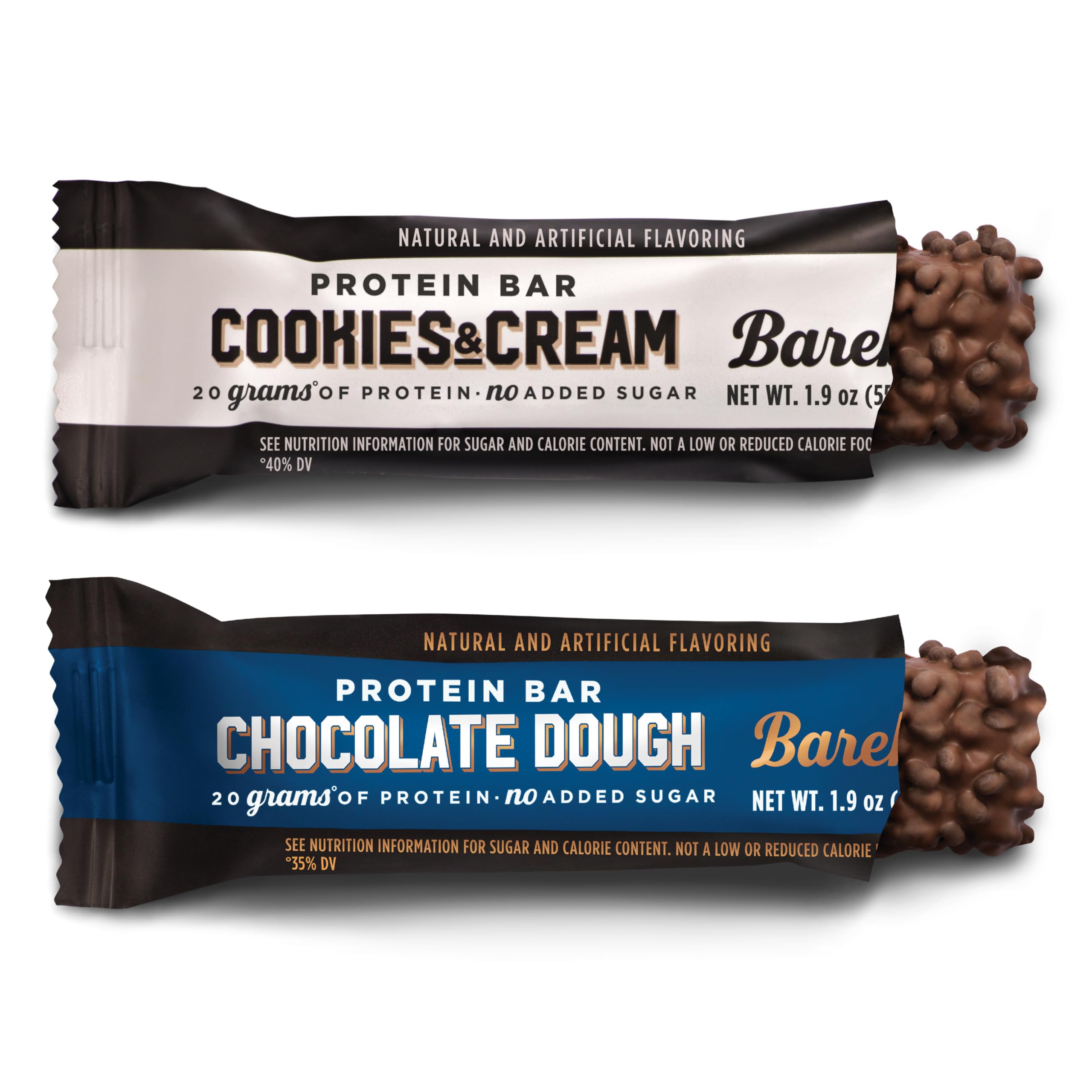 BAREBELLS Protein Bars Variety Value Pack - 16 Count, 1.9oz Bars - Protein Snacks BAREBELLS buy supplements canada