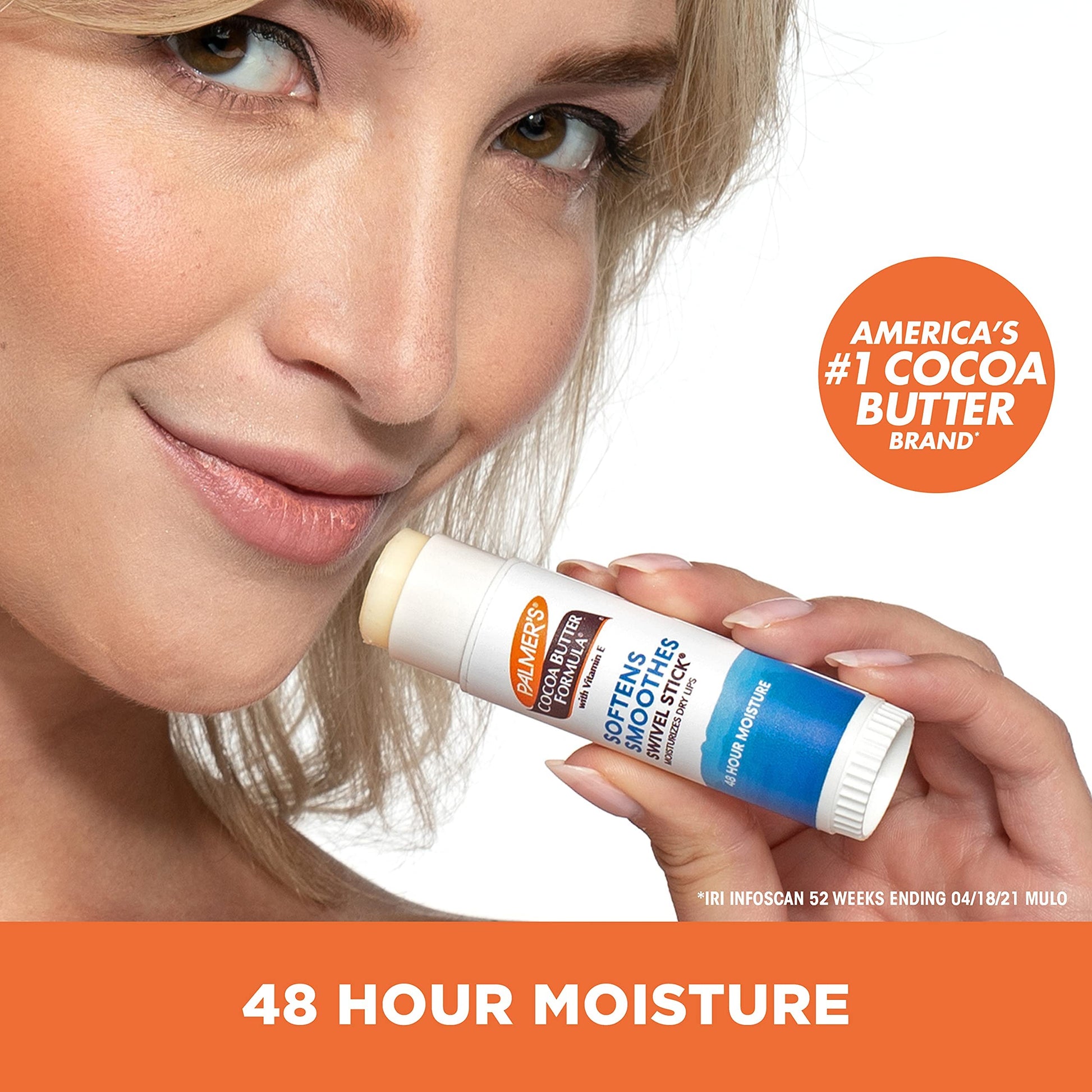 Palmer's Cocoa Butter Formula Moisturizing Swivel Stick with Vitamin E, Lip Balm for Valentine's Day, Face & Body Moisturizer Stick Palmer's buy supplements canada