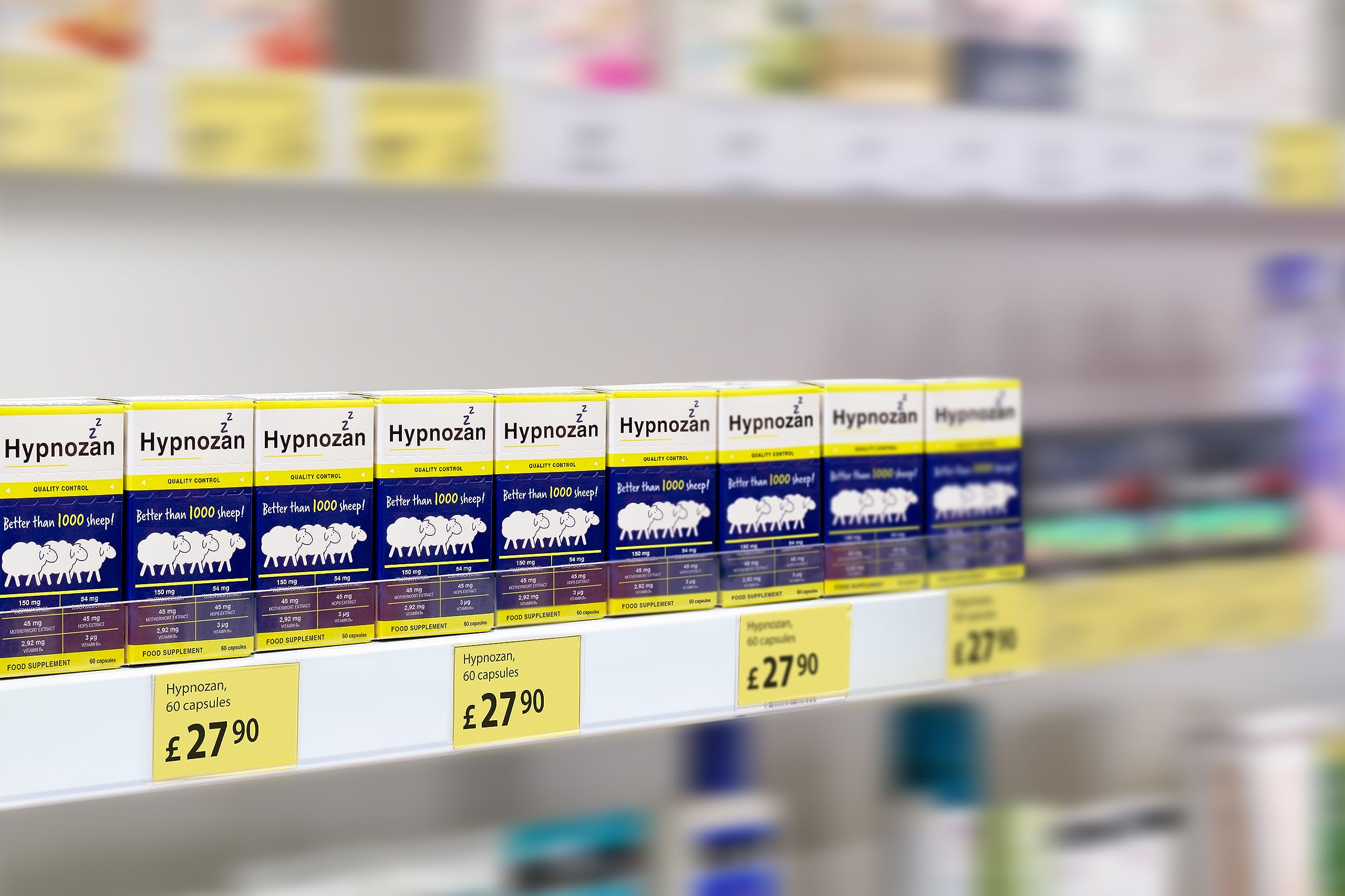 Hypnozan. 60 Easy Nights in Every Pack - 60 Capsules, Just One Before Bed. Natural Vox pharmaceutica buy supplements canada