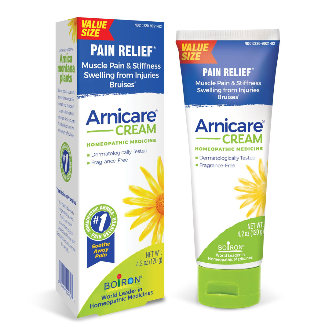 Boiron Arnicare Cream for Joint Pain, Muscle Pain, Swelling, Soreness, Stiffness, and Bruises - Fast Absorbing and Fragrance-Free - 4.2 oz Boiron buy supplements canada