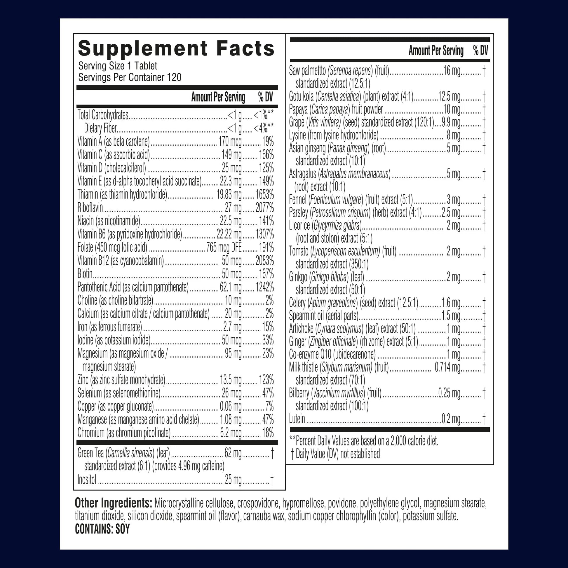 Swisse Ultivite Mens Daily Multivitamins | 50 Vitamins, Antioxidants and Minerals + Adaptogens | Energy, Stress & Immune Support | Mens Vitamins | 120 Tablets Swisse buy supplements canada
