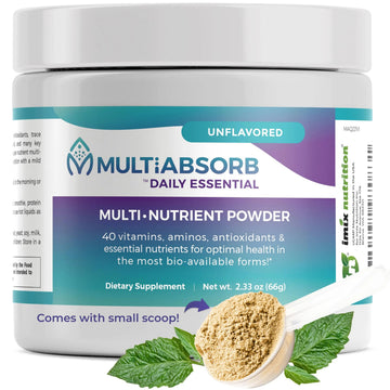 MultiAbsorb~Daily Essential, Multi-Nutrient Powder for Optimal Health, Vitamins, Minerals, Antioxidants, No Fillers or Preservatives Imix Nutrition buy supplements canada