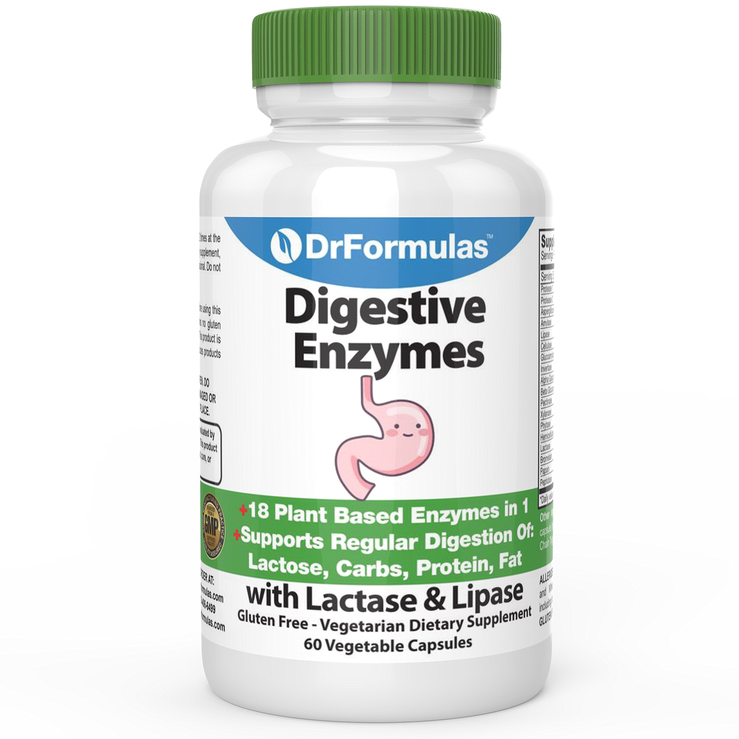 DrFormulas Digestive Enzymes for Bloating Relief, Gas, Lactose Intolerance DrFormulas buy supplements canada