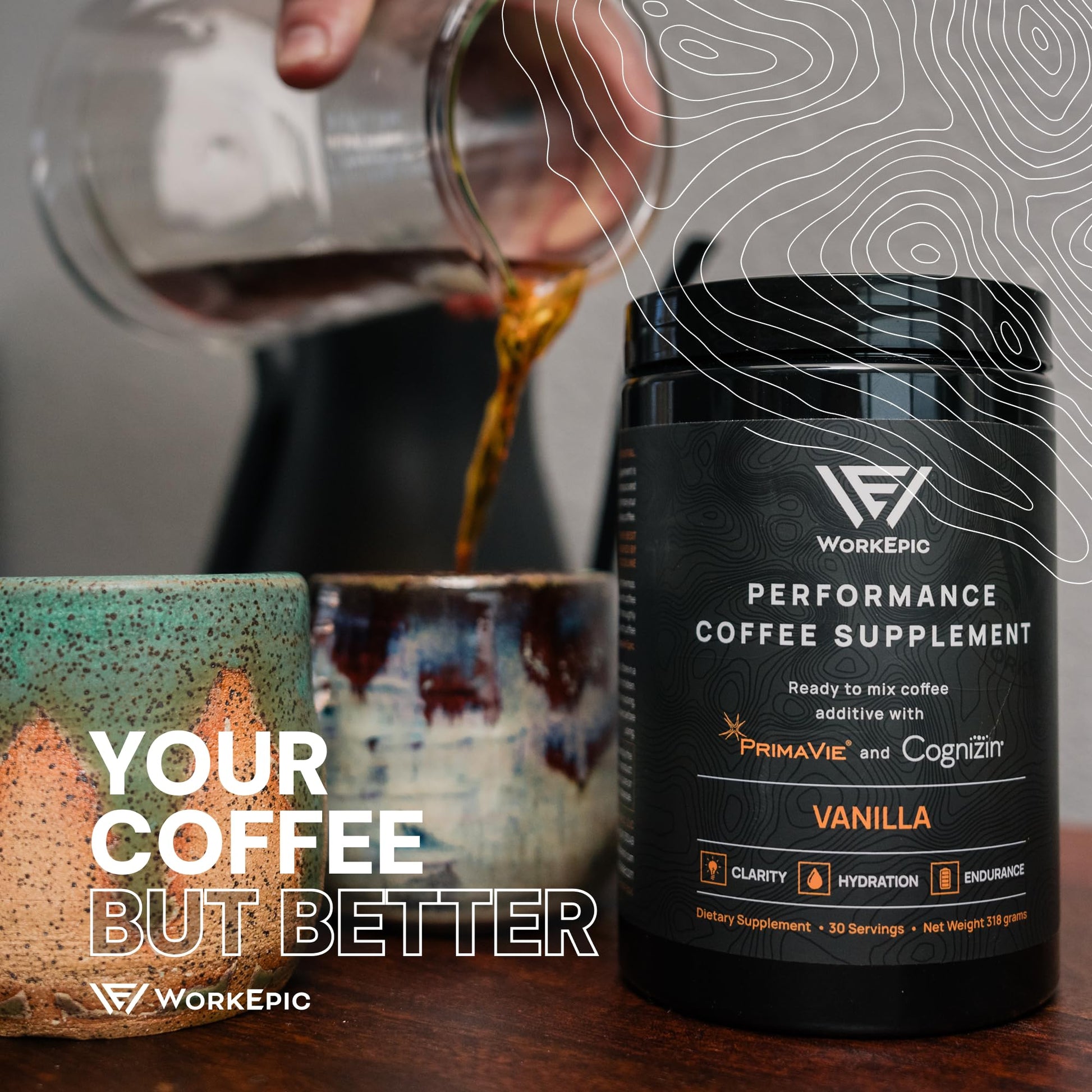 WorkEpic Performance Coffee Supplement WorkEpic buy supplements canada