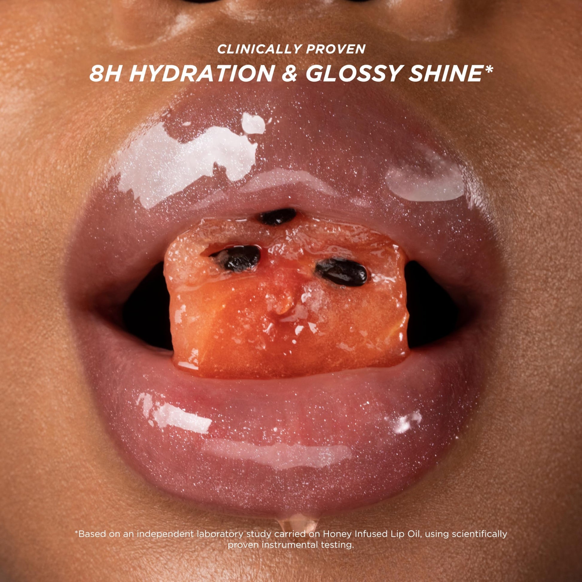 Gisou Honey Infused Hydrating Lip Oil, Nourishing Lip Moisturizer for Dry Lips (Watermelon Sugar) Gisou buy supplements canada