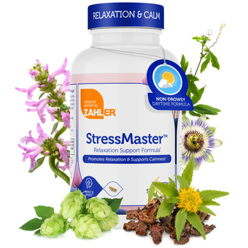 Zahler StressMaster, Relaxation Support Supplement, Promotes Natural Calm, Certified Kosher 120 Capsules Zahler buy supplements canada