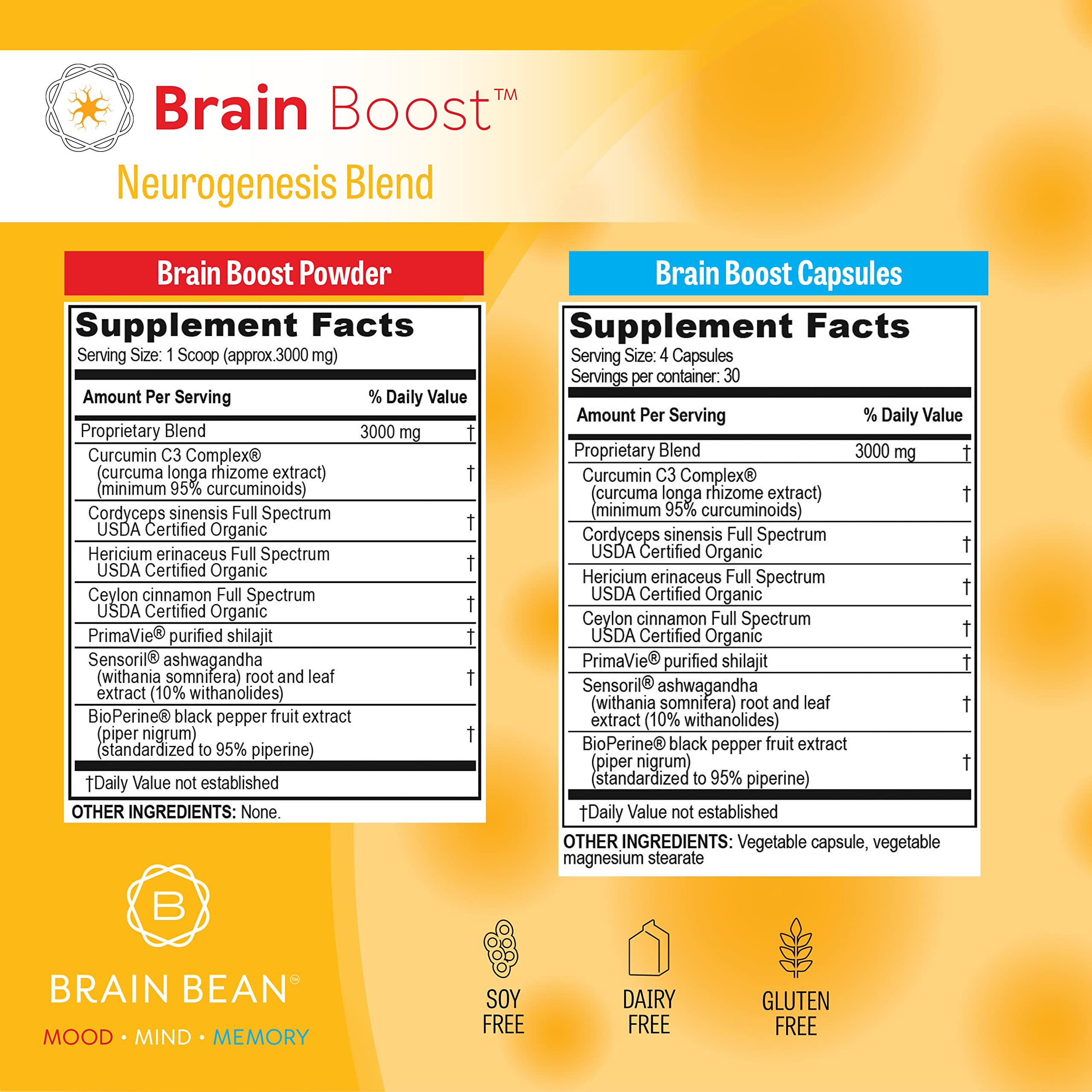 Brain Bean Brain-Boost (Formerly Brain Bean buy supplements canada