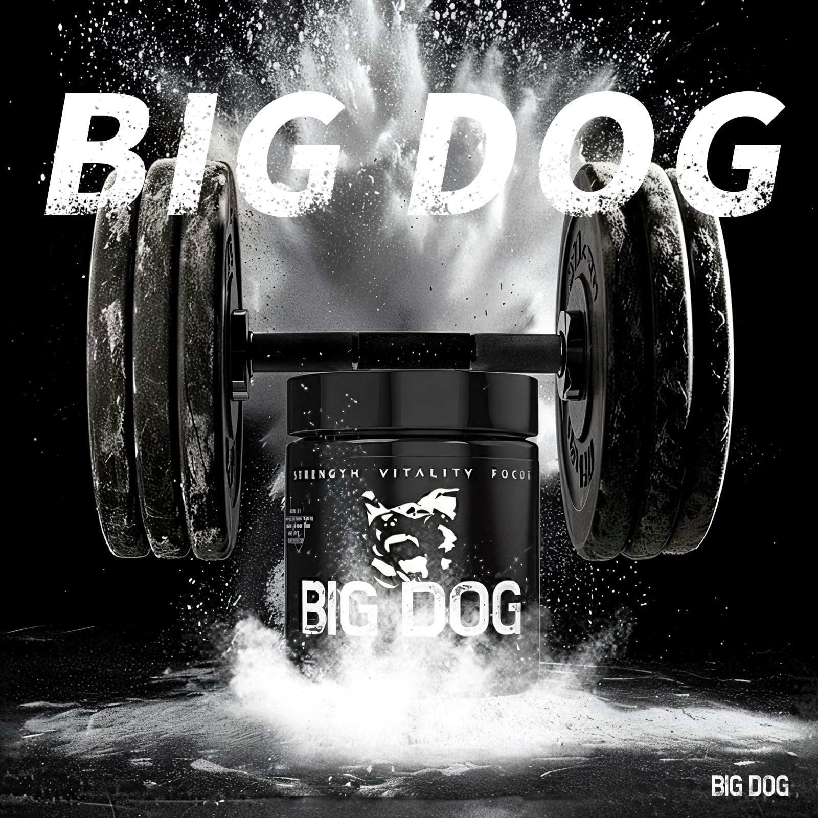 Big Dog Total Male 3-in-1 Total Alpha Blend Men’s Must-Have, Non-GMO - Natural Energy & Endurance Support, 60 Count (Big Dog Total - 1Pcs) FMRFMR buy supplements canada