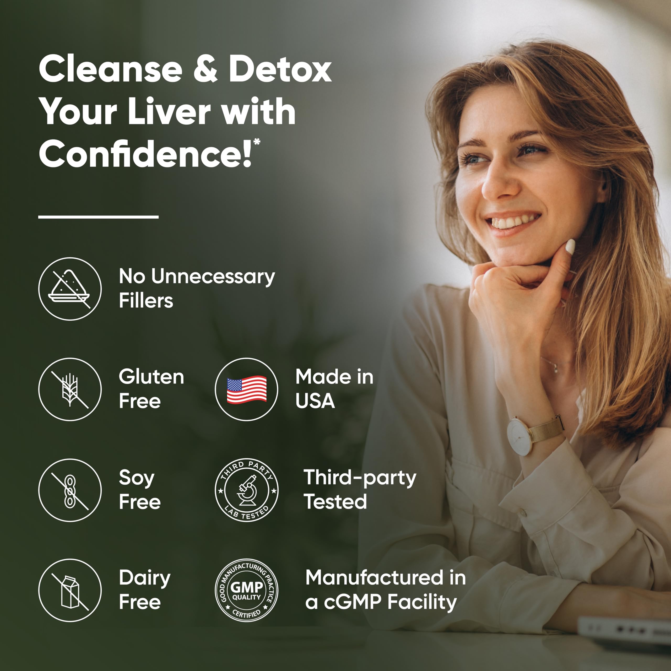Sandhu's Liver Renew Cleanse Detox, Repair & Support |70 Capsules| 1 Month+ Supply Sandhu's buy supplements canada