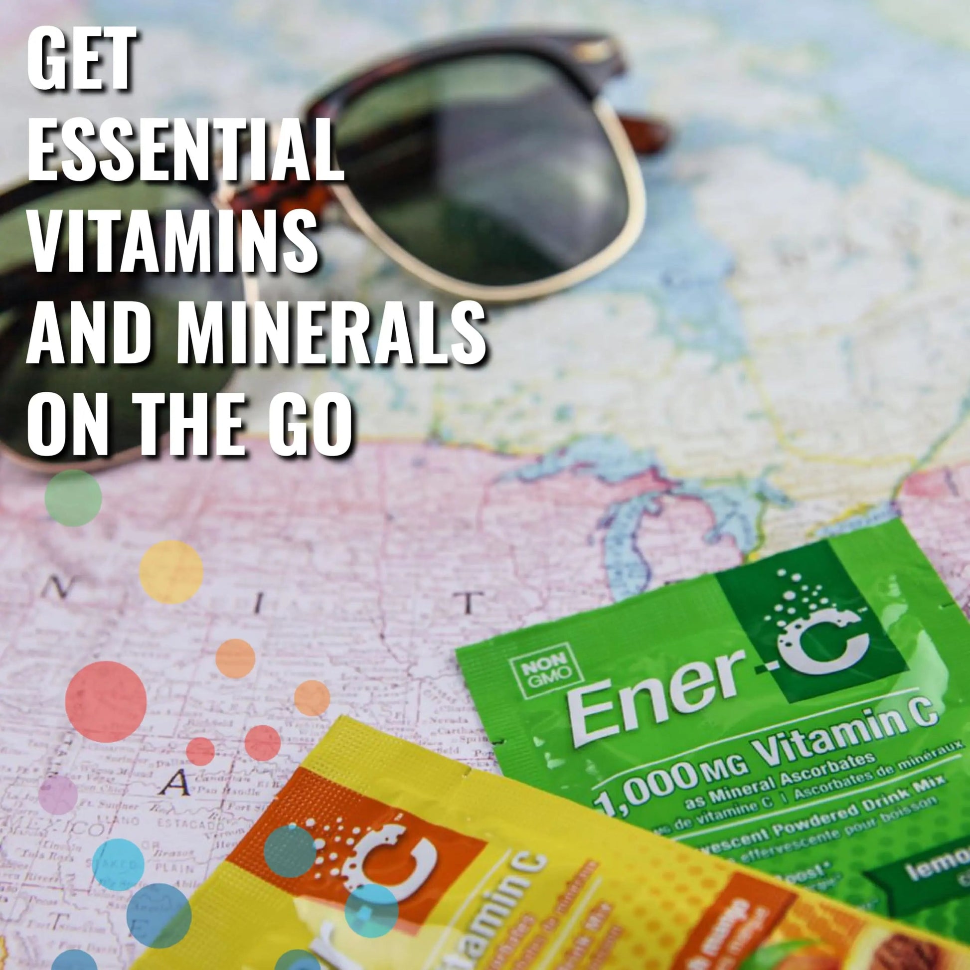 Ener-C Multivitamin Drink Mix - Vitamin Packets for Water, Electrolytes Powder Packets, Vitamin Drink Mix, Hydration Liquid Mix Ener-C buy supplements canada