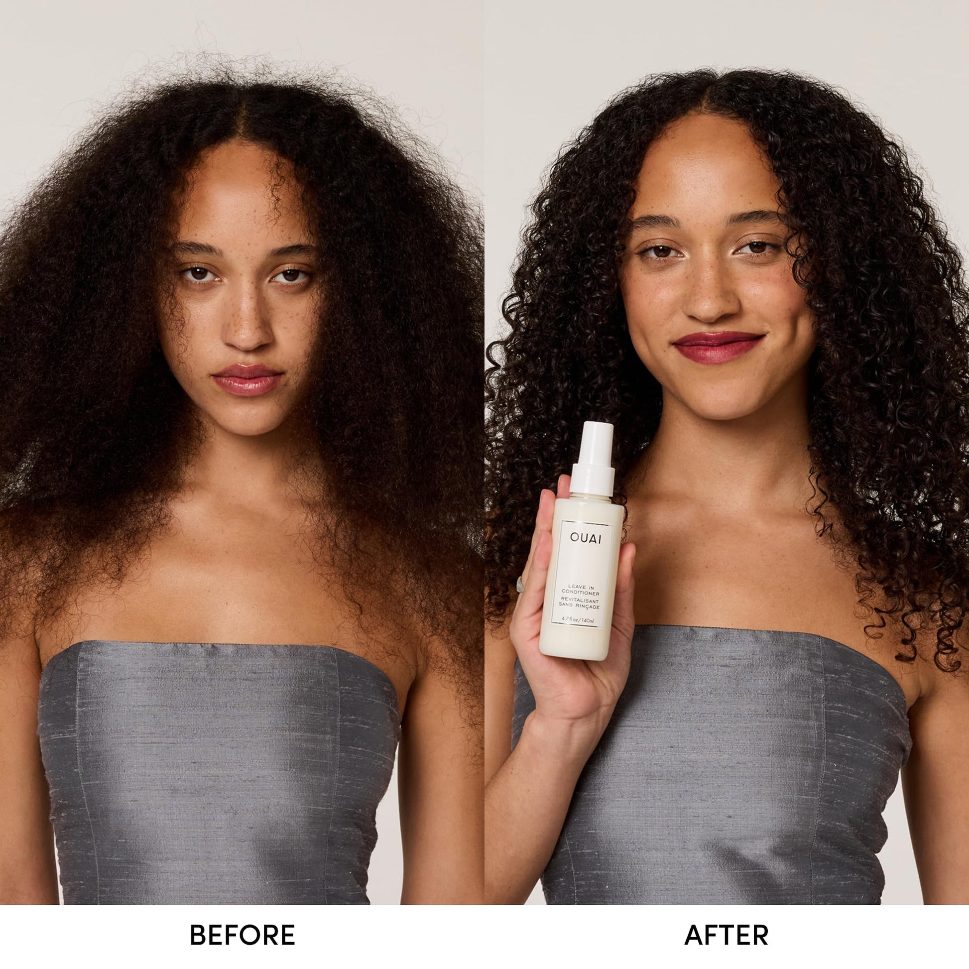 OUAI Leave In Conditioner & Heat Protectant for Hair - Prep Hair for Styling or Use as Detangling Spray to Fight Frizz & Flyaways - No Parabens, Sulfates or Phthalates (4.7 oz) OUAI buy supplements canada