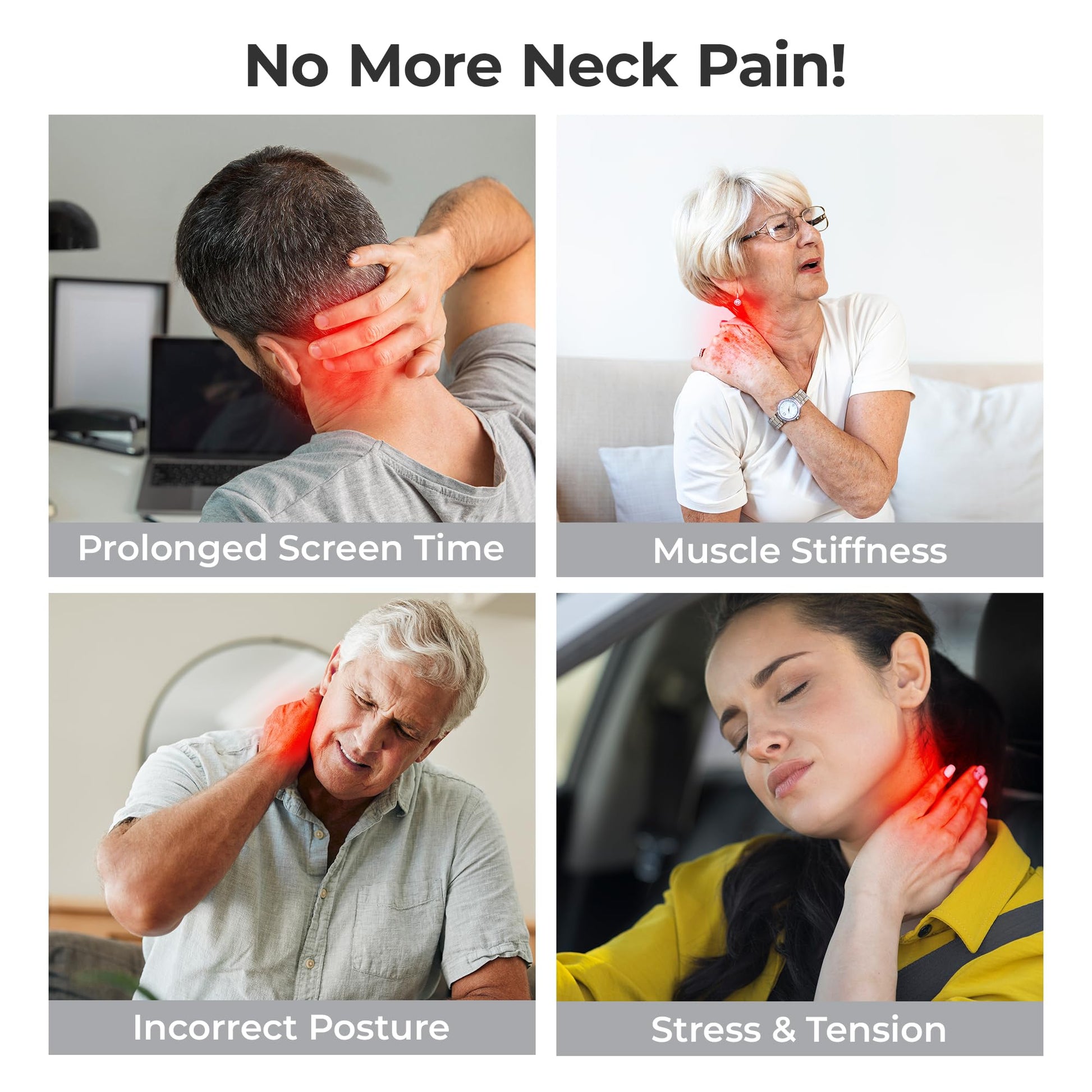 Lifepro Red Light Therapy for Neck - Compact & Rechargeable Red Light Therapy Device- On-The-Go LifePro buy supplements canada