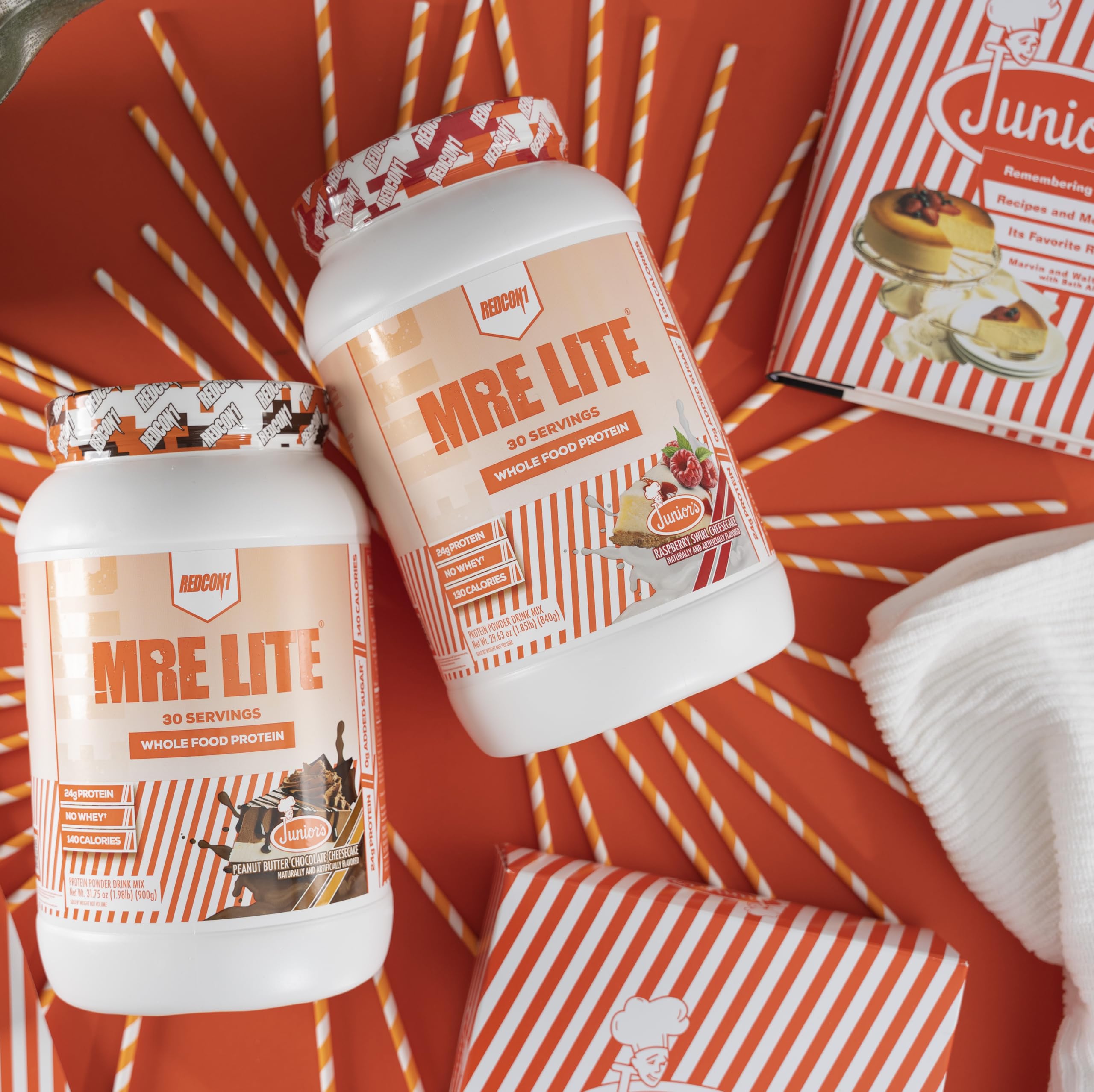 REDCON1 MRE Lite Whole Food Protein Powder, Juniors, Peanut Butter Chocolate REDCON1 buy supplements canada