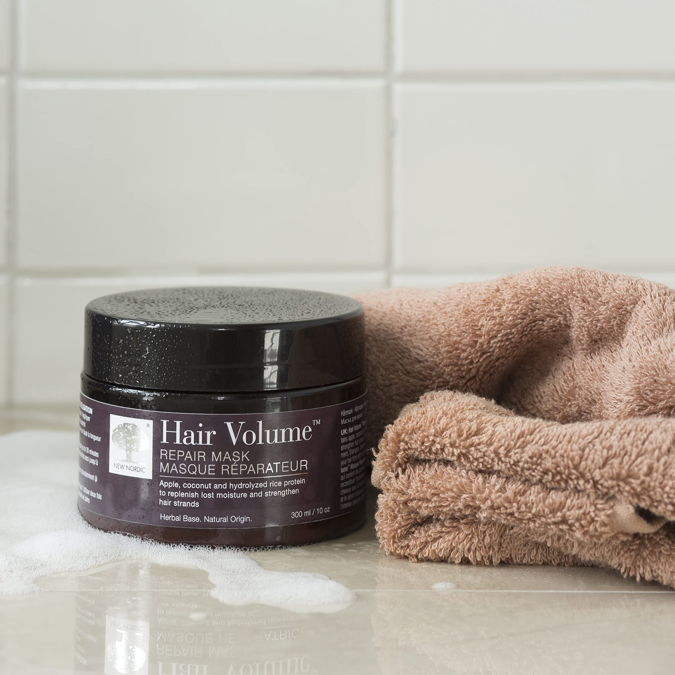 NEW NORDIC Hair Volume Repair Mask for Dry Damaged Hair & Natural Growth, Rebuild Moisture Balance, Volumize & Strengthen, 10 oz NEW NORDIC buy supplements canada