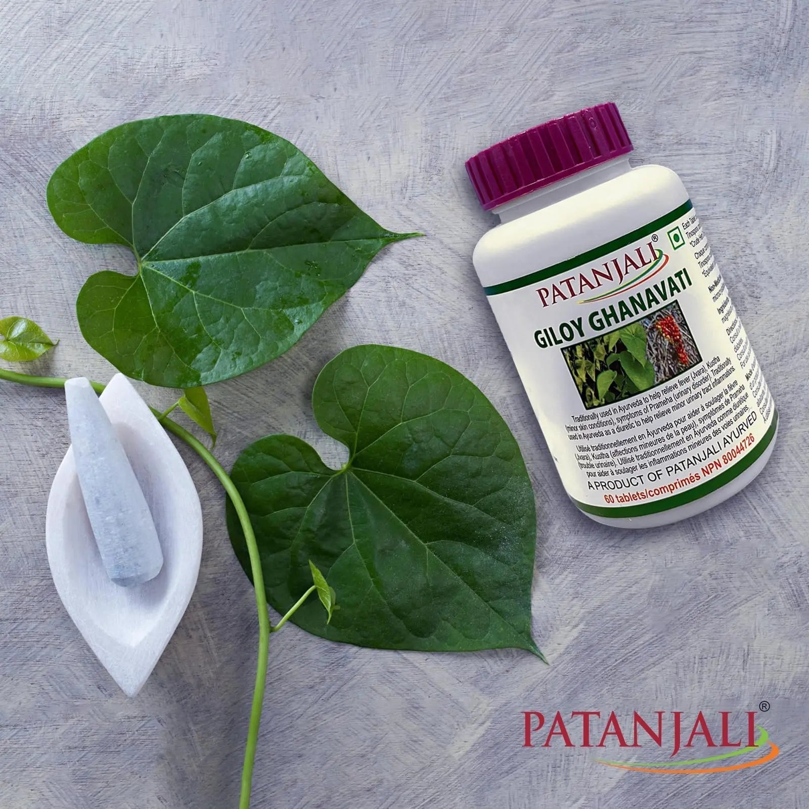 patanjali Giloy Ghanvati 60 tab Pack of 3 patanjali buy supplements canada