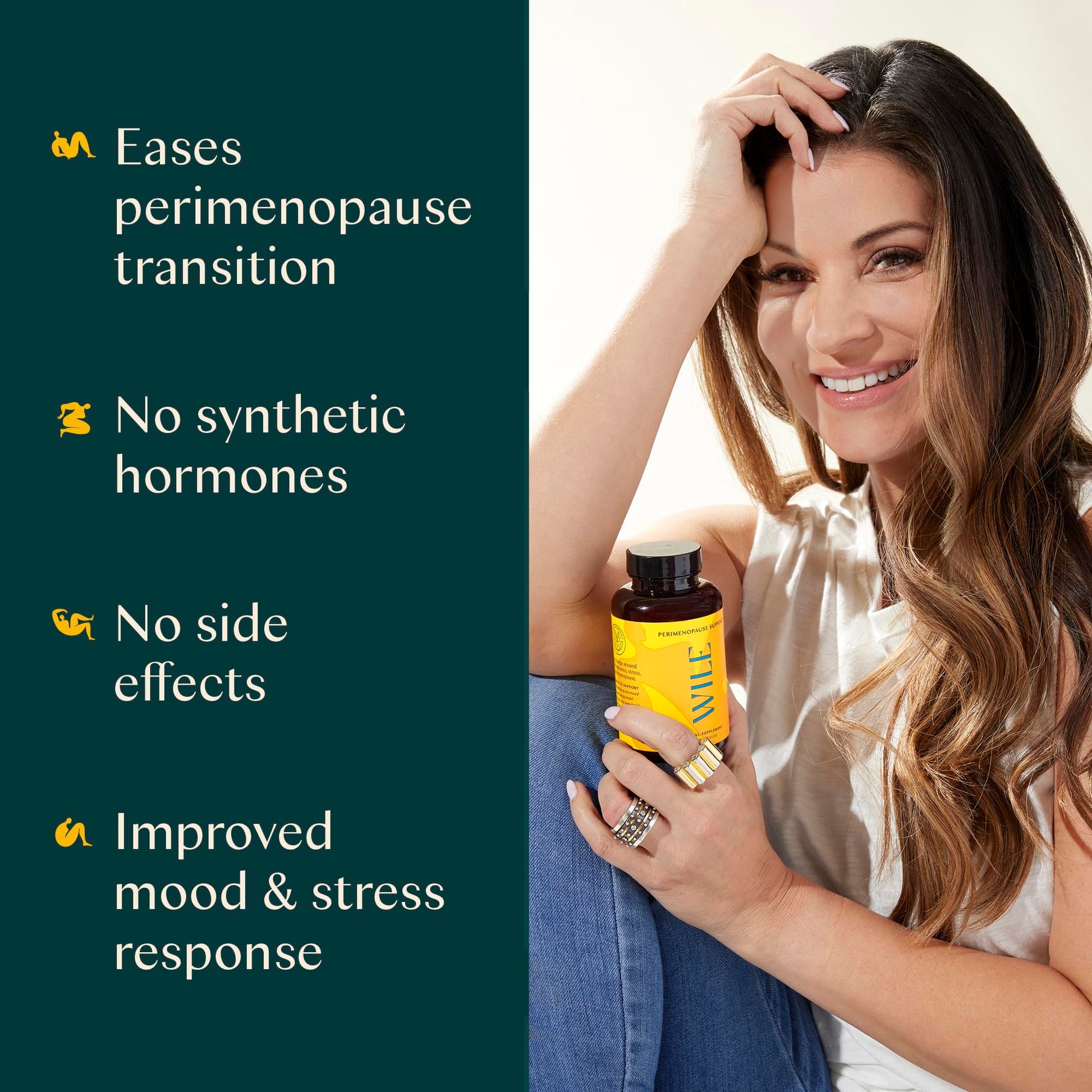 Wile Perimenopause Supplement for Women with Ashwagandha, Kudzu Root, Hops Extract WILE buy supplements canada