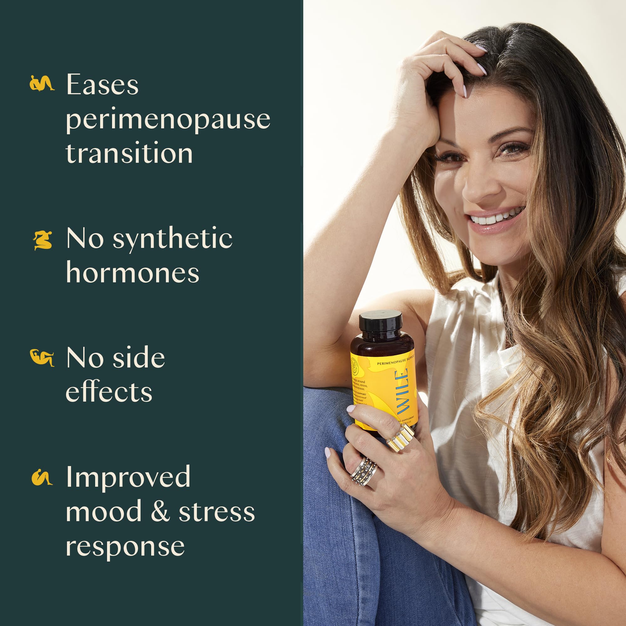 Wile Perimenopause Supplement for Women with Ashwagandha, Kudzu Root, Hops Extract WILE buy supplements canada