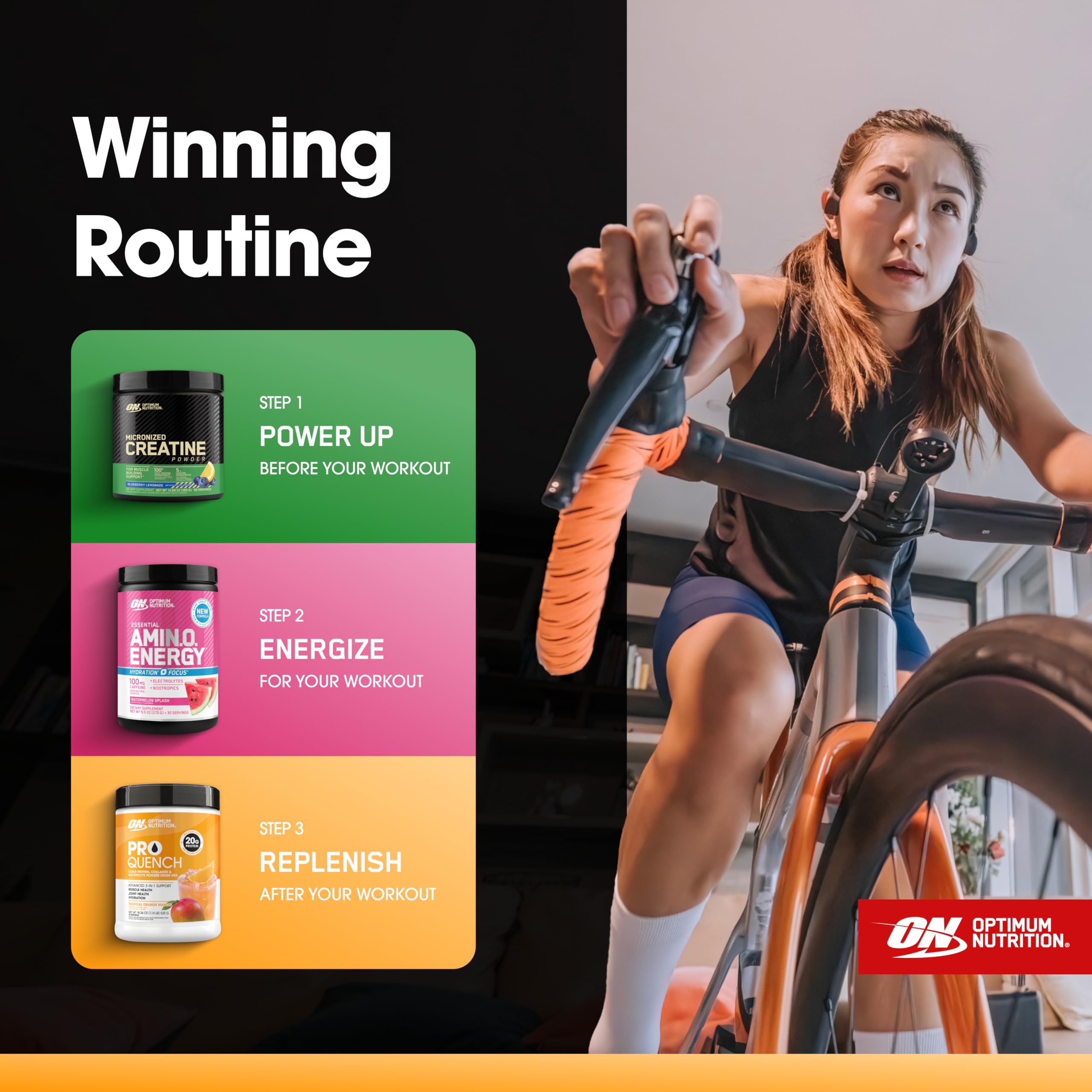 Optimum Nutrition Pro Quench, 10g Clear Protein, 10g Collagen peptides & Electrolyte Powder Drink Mix, Tropical Orange Mango, 20 Servings, Optimum Nutrition buy supplements canada