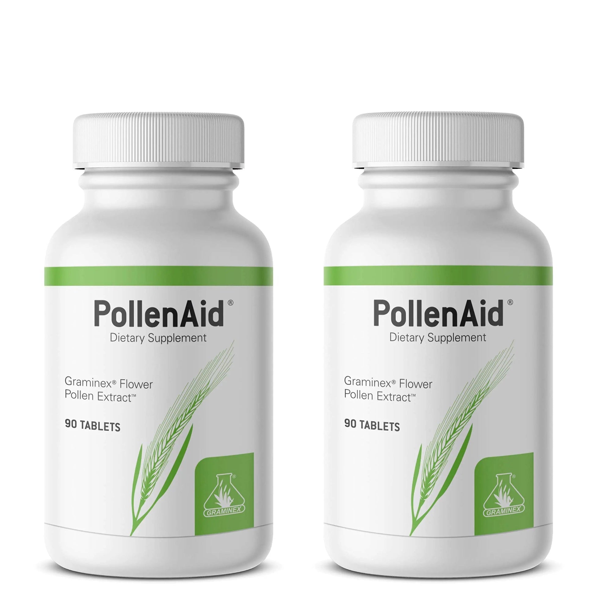 Graminex PollenAid Prostate Supplement: All Natural Prostate Support for Bladder Control & Urinary Tract Health, Rye Pollen Extract Made in USA, 90 Tablets (Pack of 2) Graminex buy supplements canada