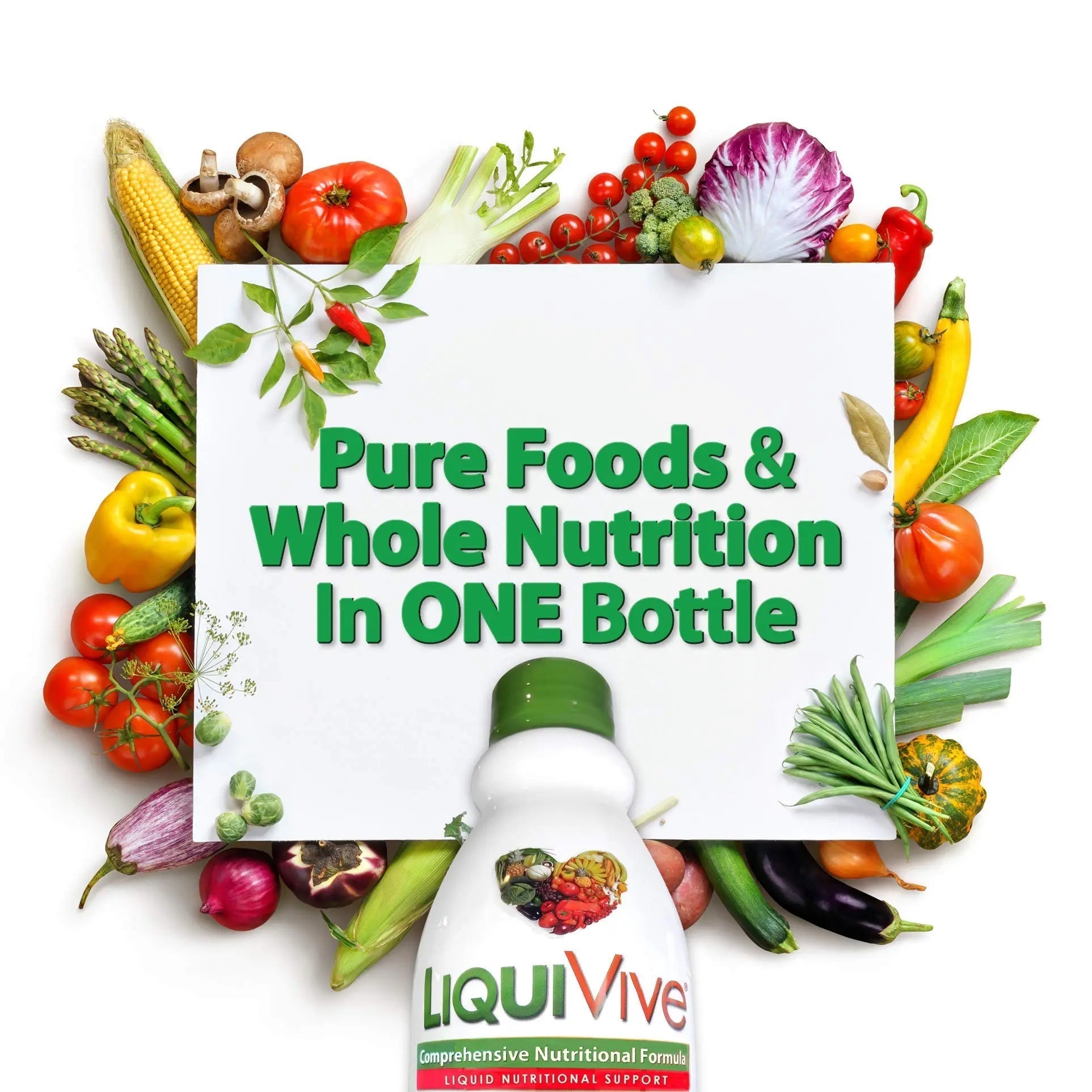 LiquiVive Liquid Vitamins Mega Nutrition | Vegetarian Daily Multivitamin Balance Immune Support Booster Superfood of Nature | Vitamin C D3 A B12 E K | Life Miracle buy supplements canada