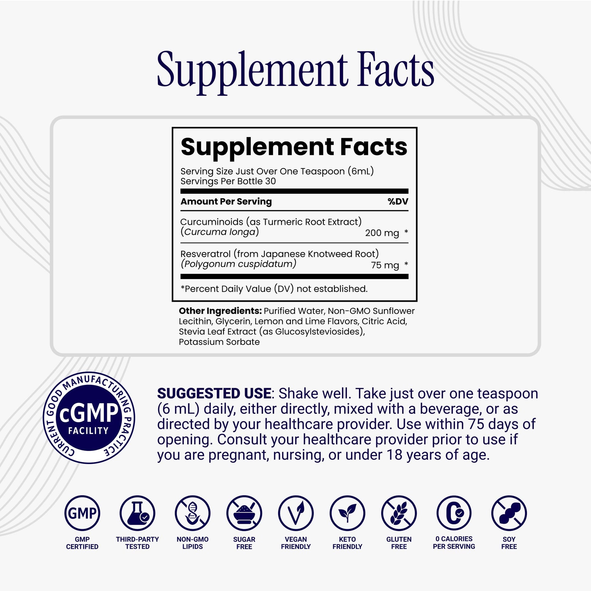 Rho Nutrition Liposomal Curcumin + Resveratrol (1 Pack) – Ultra High Absorption Liquid Curcumin Supplement – Promotes Joint Comfort Rho Nutrition buy supplements canada