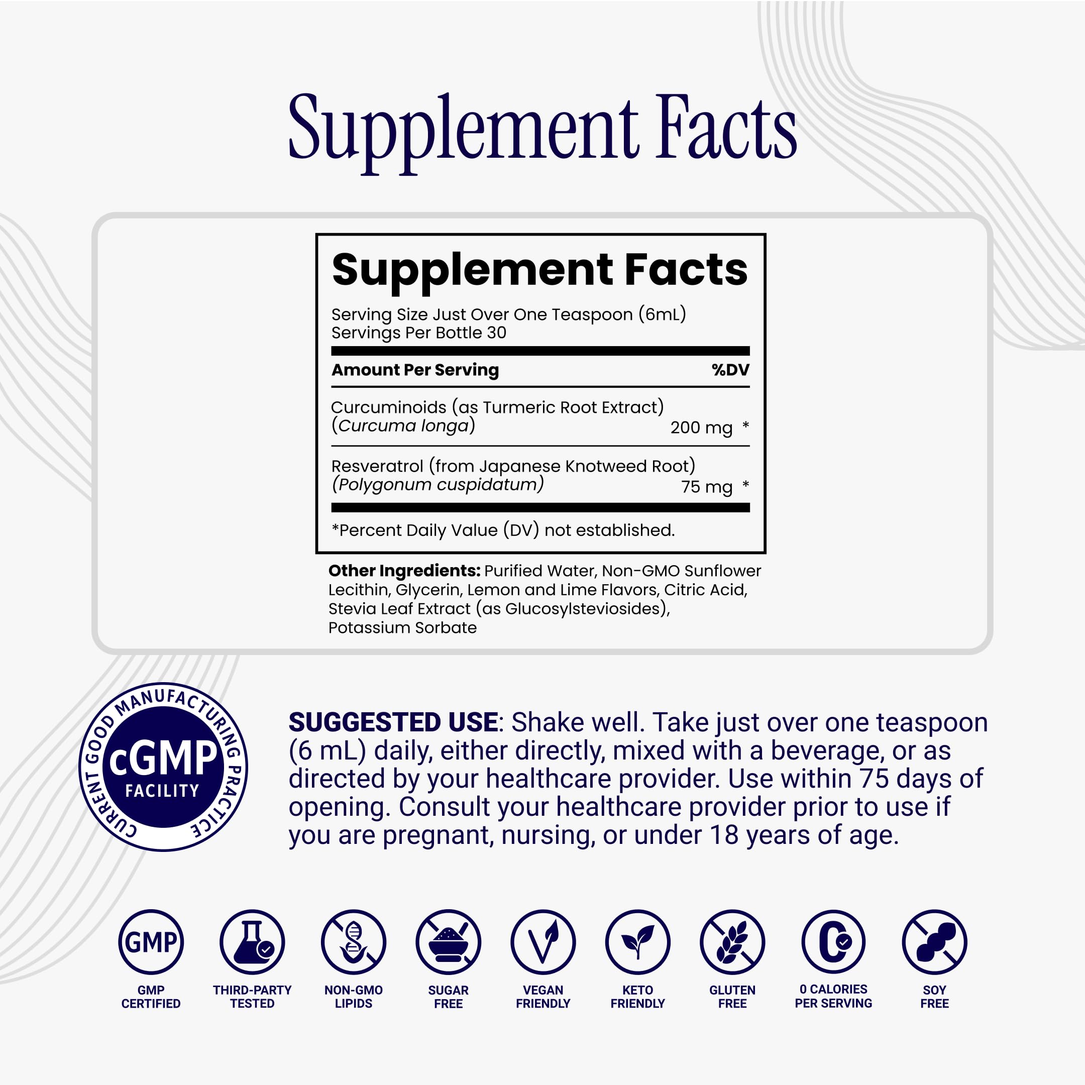 Rho Nutrition Liposomal Curcumin + Resveratrol (1 Pack) – Ultra High Absorption Liquid Curcumin Supplement – Promotes Joint Comfort Rho Nutrition buy supplements canada