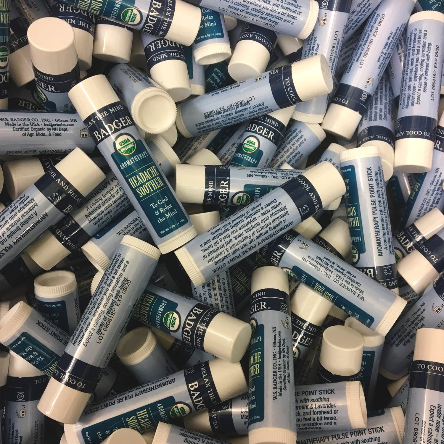 Badger Headache Soother - .6 oz Stick Badger buy supplements canada