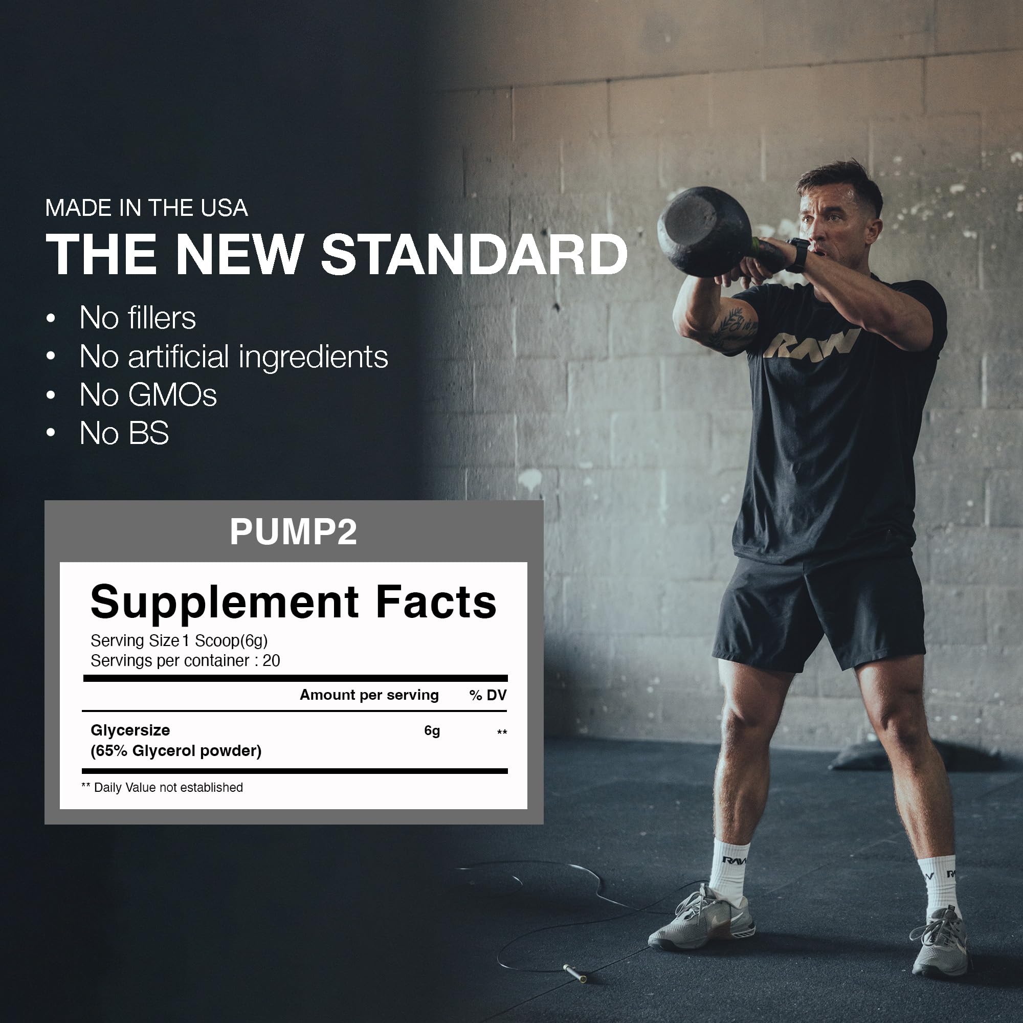 RAW Pump2 Pre Workout | Glycerol Pump Pre Workout Supplement, Pair Pump Supplement for Best Results Or Any Preworkout Powder | Enhanced Hydratio RAW buy supplements canada