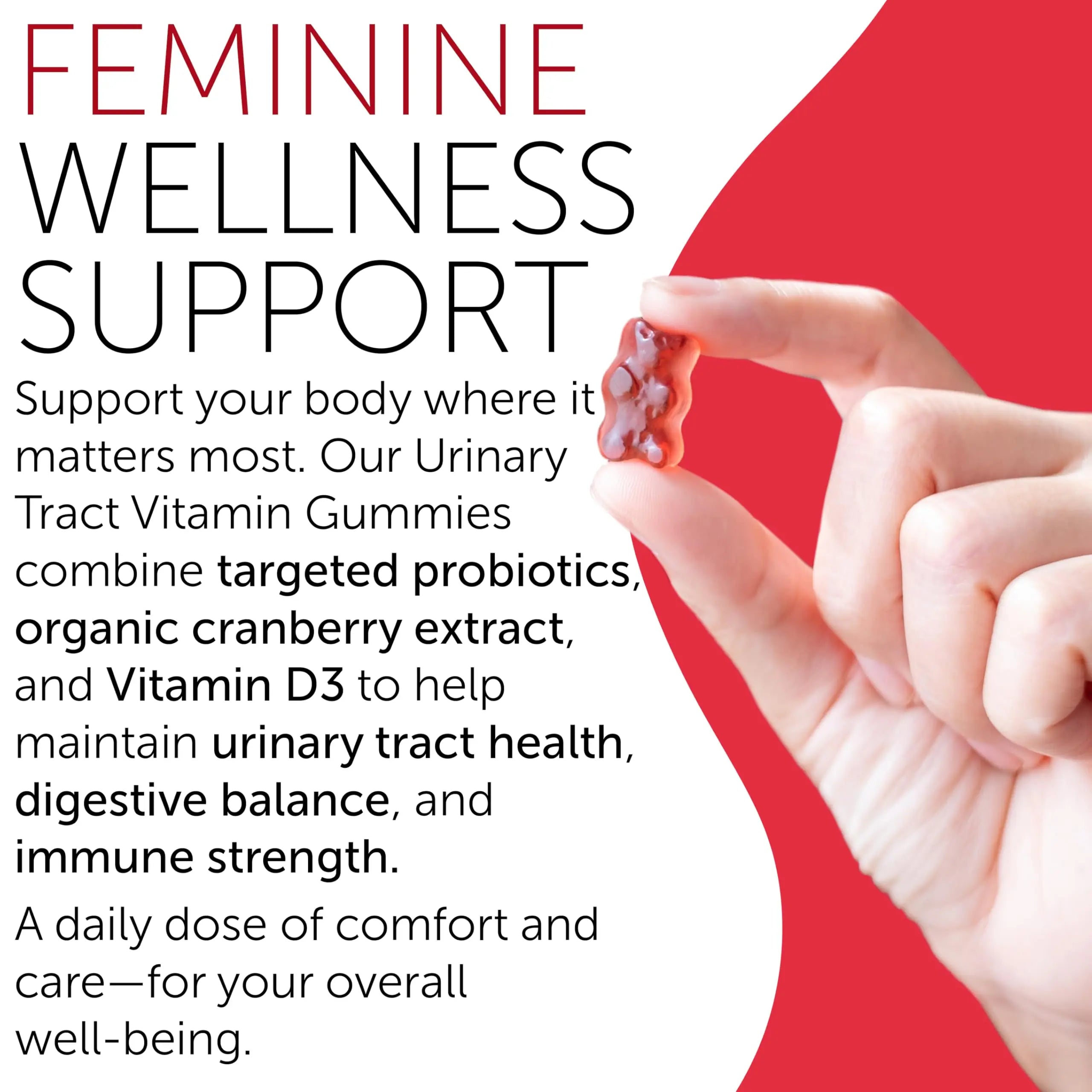 Cranberry Gummies UTI Treatment for Women | Urinary Tract Support for Women | Daily UTI Defense with Cranberry & Probiotics | Promotes Urinary Comfort & Normal Frequency | 60 Gummies Terramed Just Think Comfort buy supplements canada
