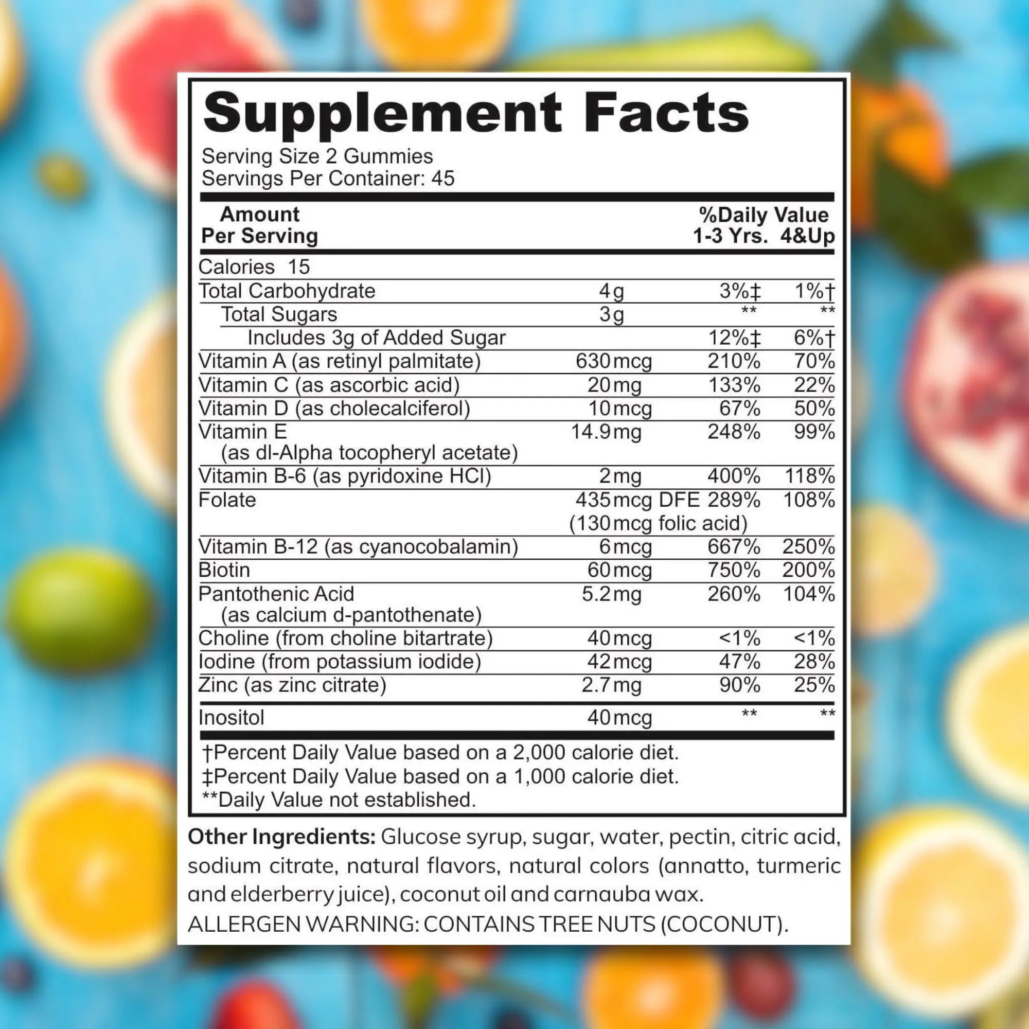 Zaytun Halal Vitamins for Kids Multivitamin Gummies, Naturally Sourced Vitamin A, C, D, E, B6, B12, Biotin - Vegetarian, No Gelatin Zaytun Vitamins buy supplements canada