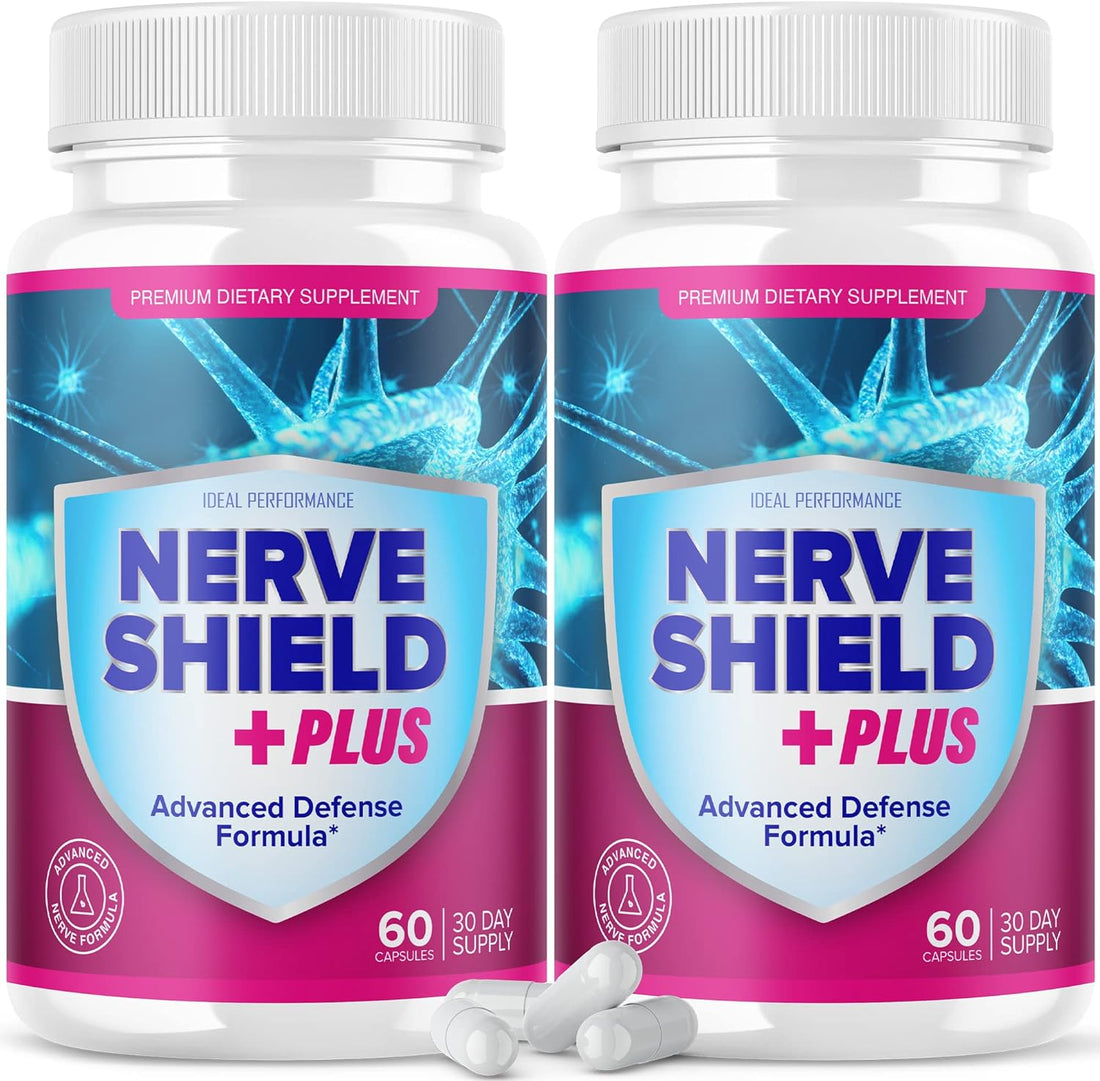 (2 Pack) Nerve Shield Plus Pills Original Supplement Advanced Nerve IDEAL PERFORMANCE buy supplements canada