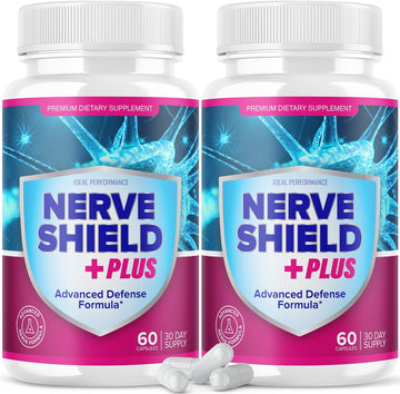 (2 Pack) Nerve Shield Plus Pills Original Supplement Advanced Nerve IDEAL PERFORMANCE buy supplements canada