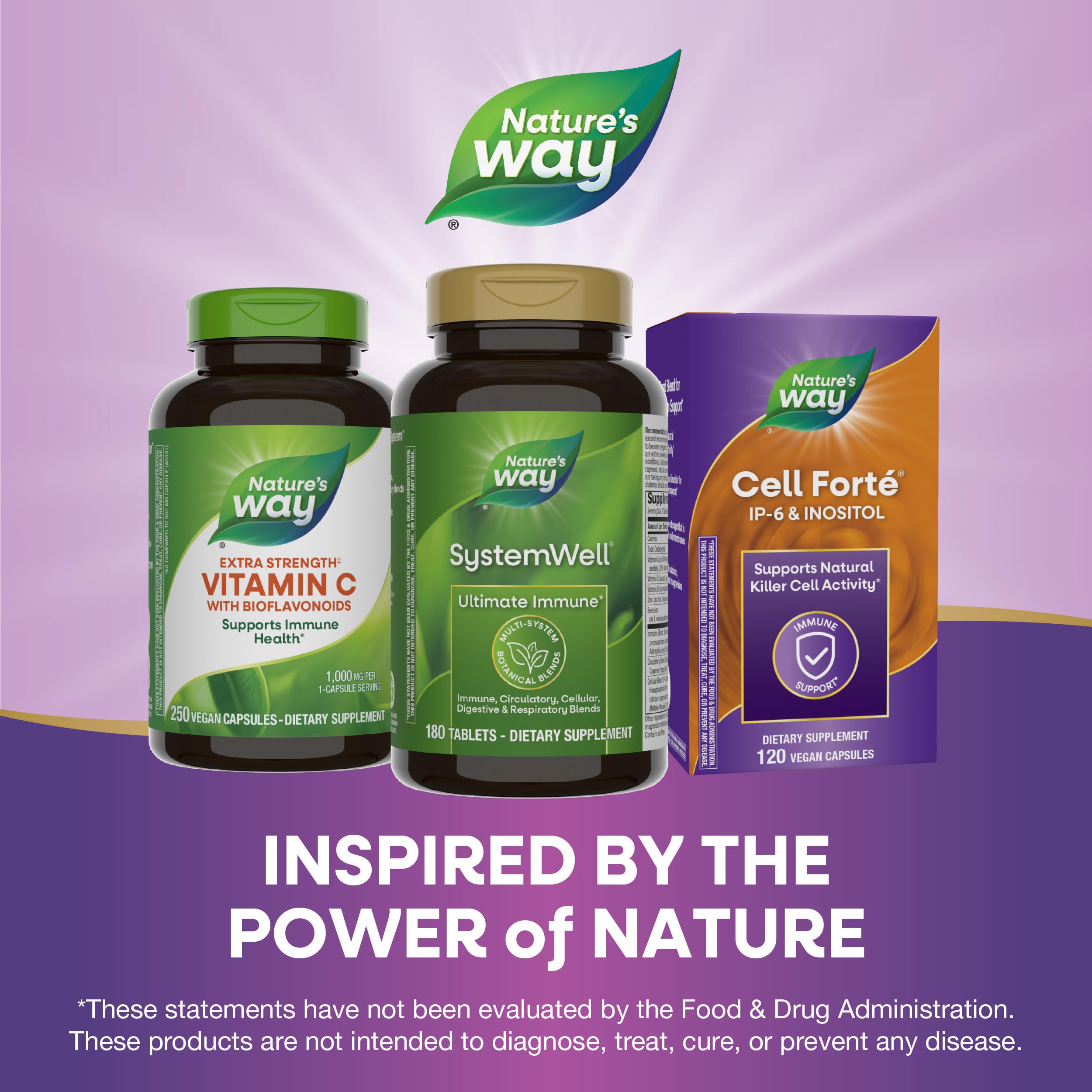 Nature's Way Systemwell Ultimate Immune* with Vitamins C, A, D, Zinc, & Selenium, Multi-System Botanical Blends Including Immune, Respiratory, Digestive & Circulatory, 180 Tablets (Packaging May Vary) Nature's Way buy supplements canada